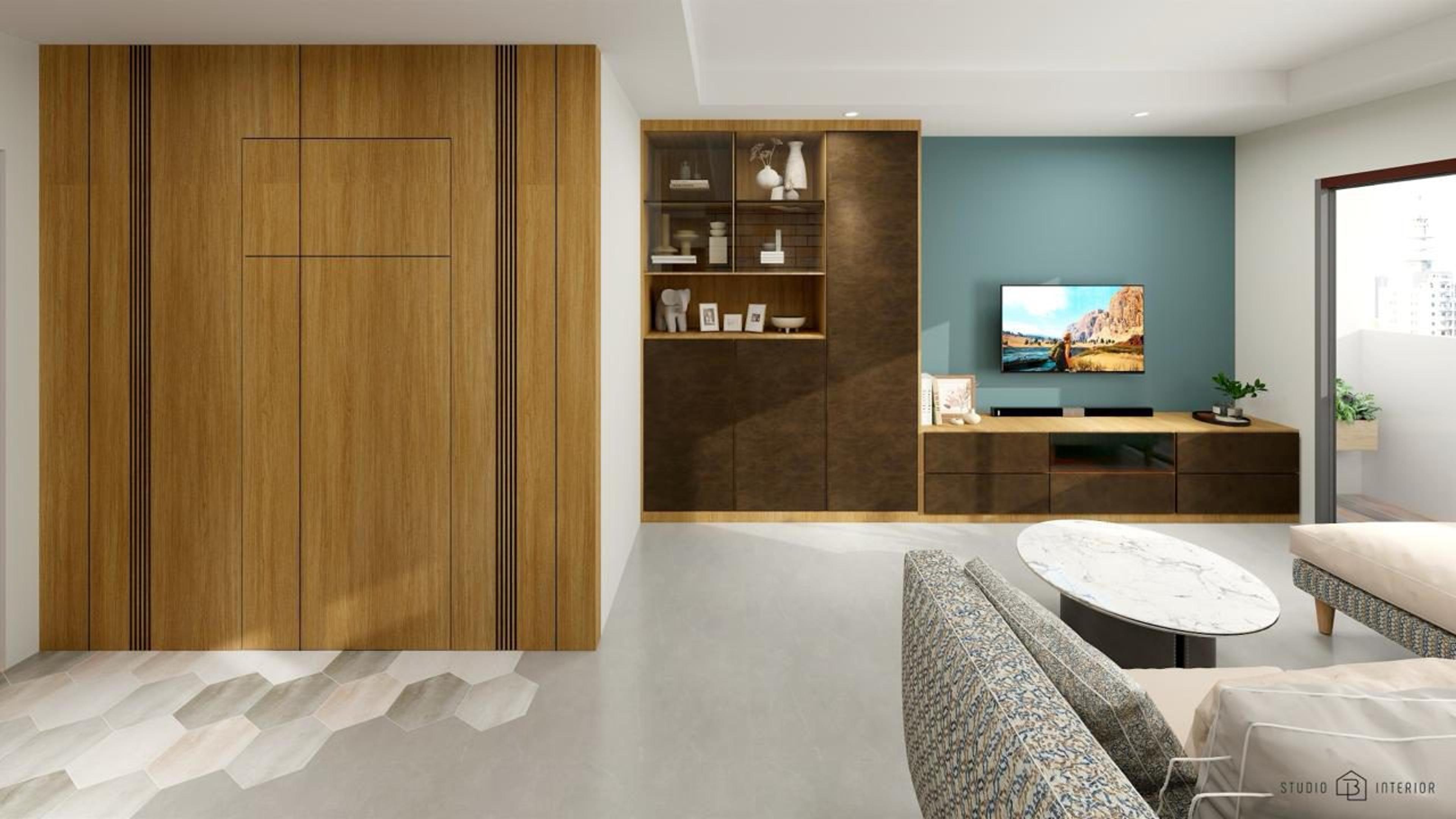 Living room — 436 Northshore