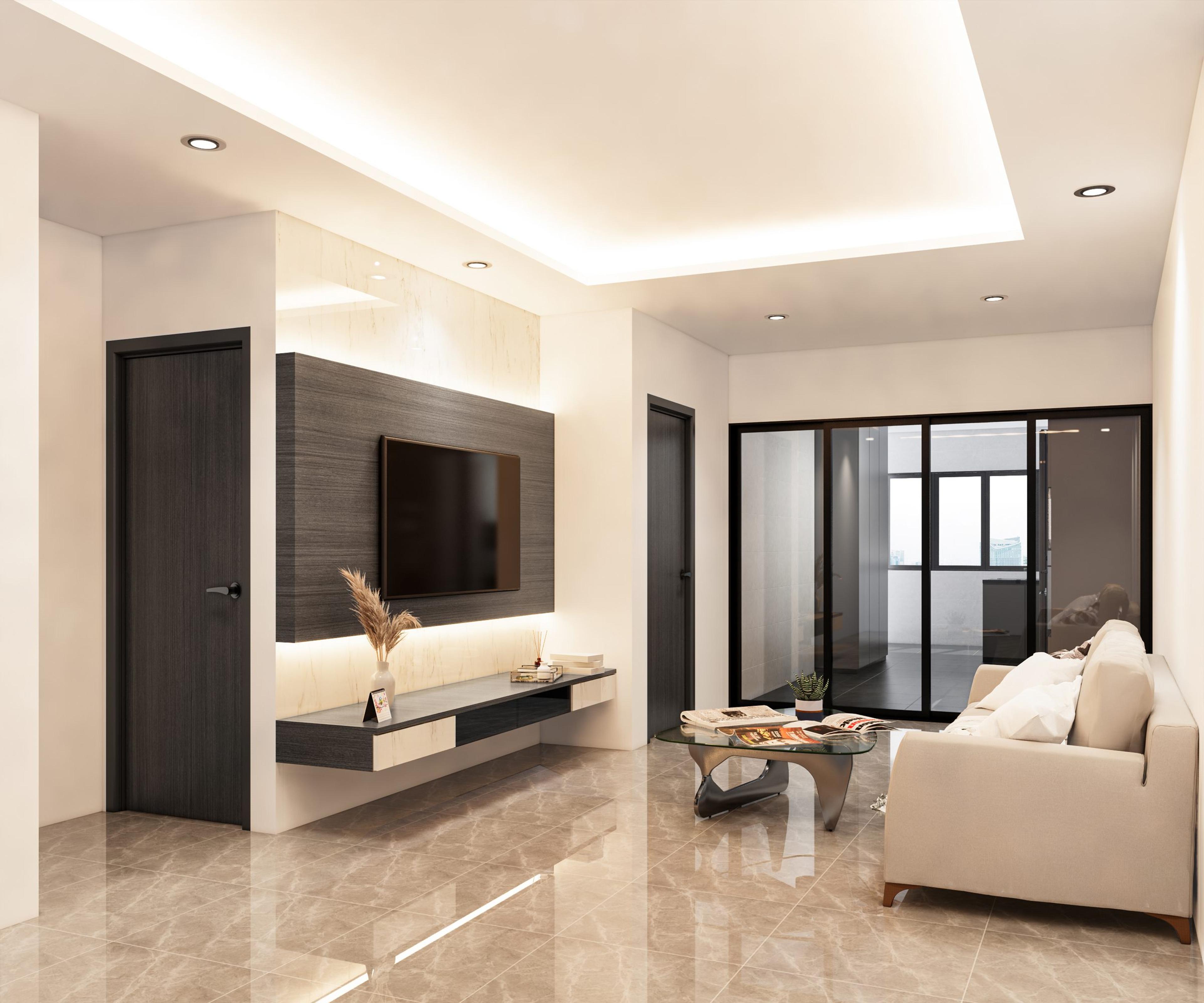 Living room — 129 Bedok North