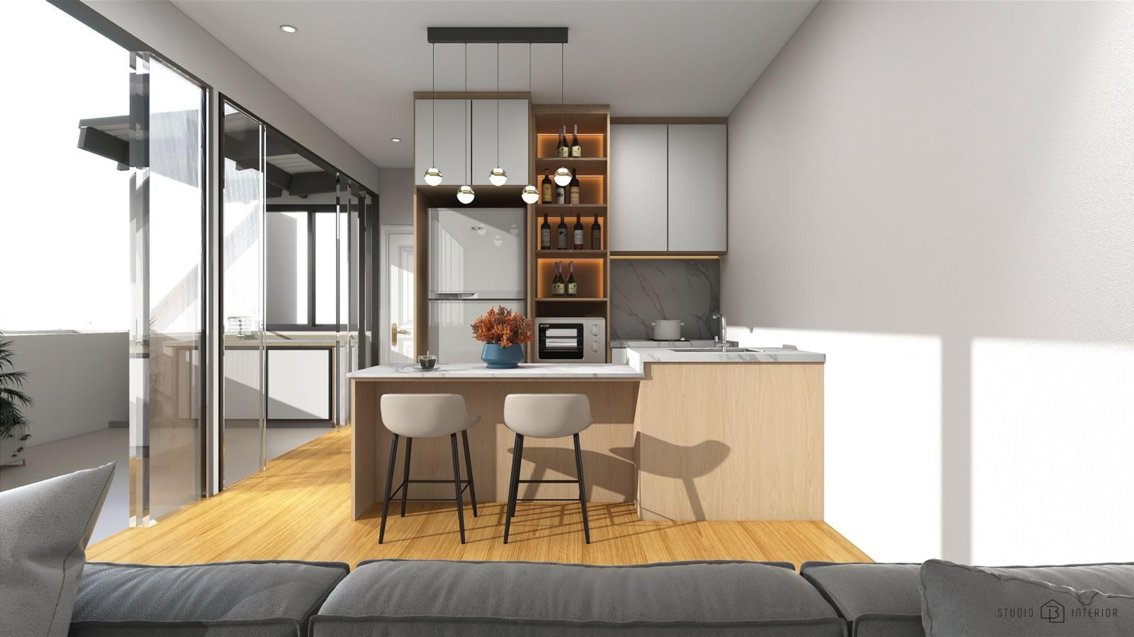 Kitchen island — Arc @ Tampines