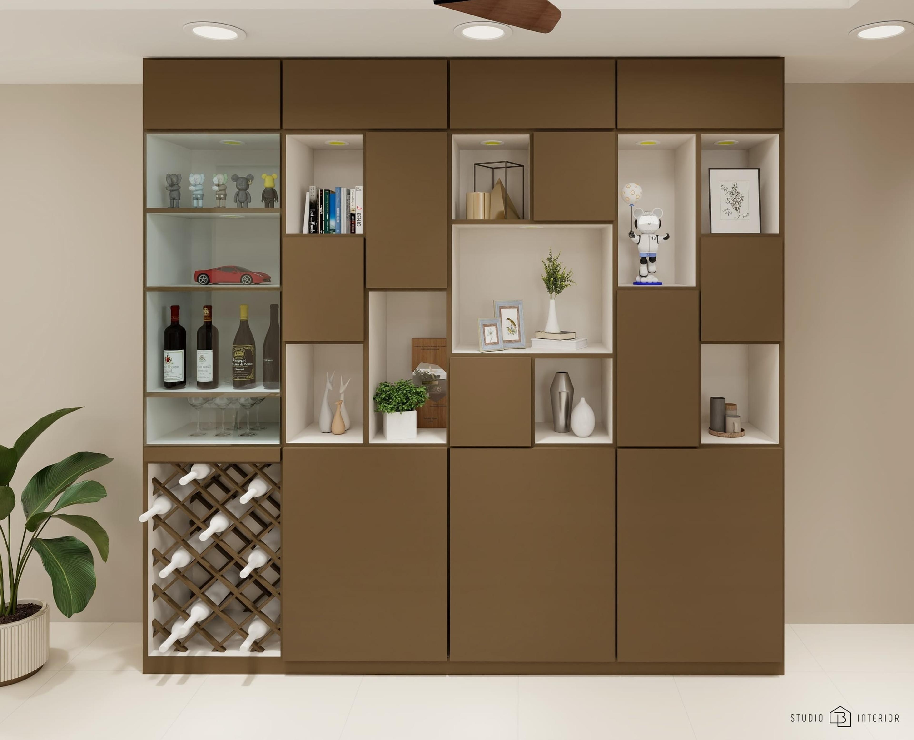 Display & wine cabinet — Parkgreen