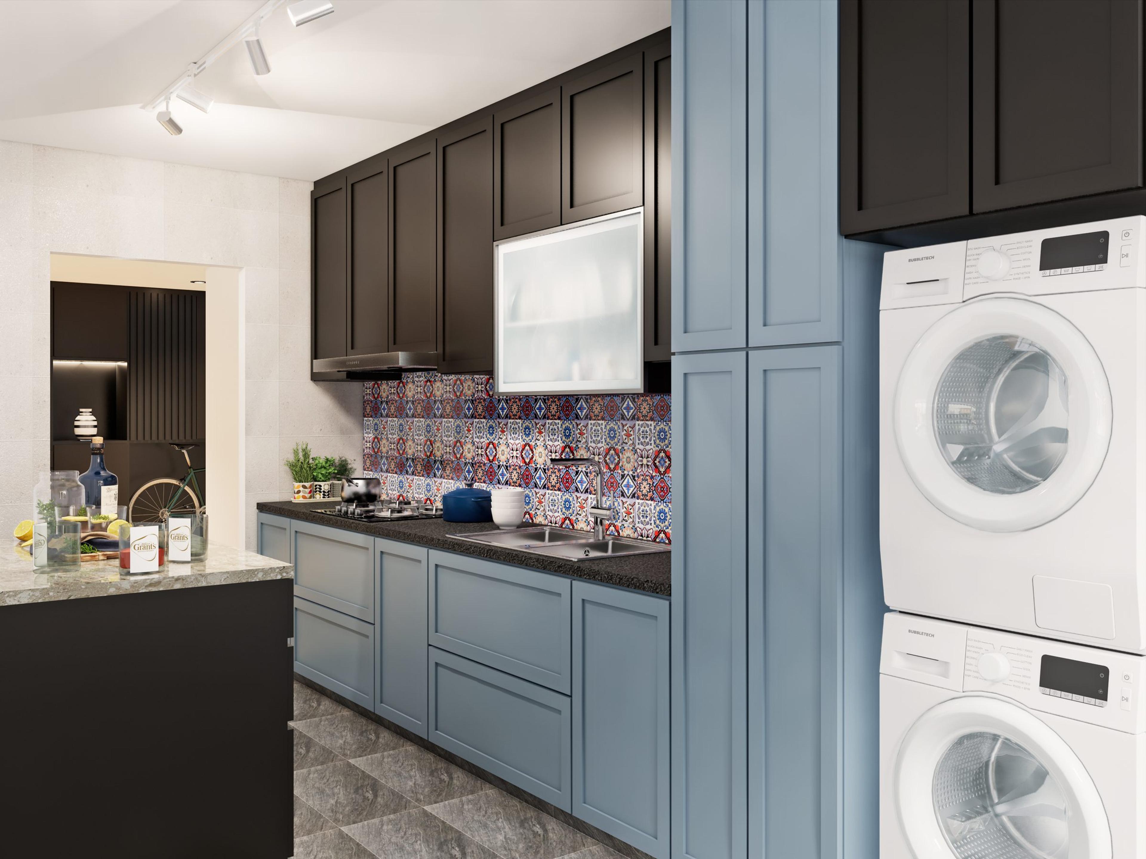 Kitchen & laundry — 183 Jelebu Road