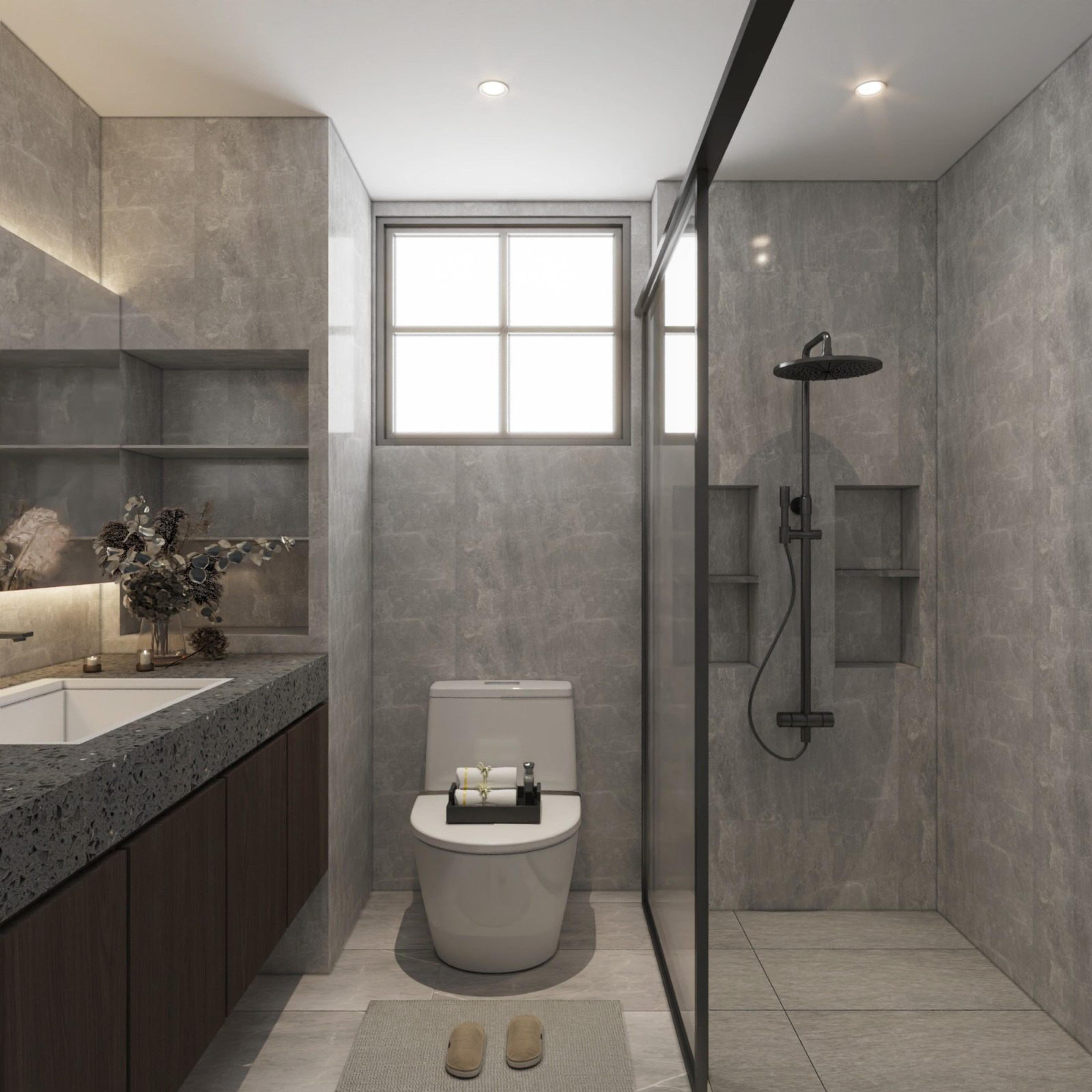 Master bathroom — Park East