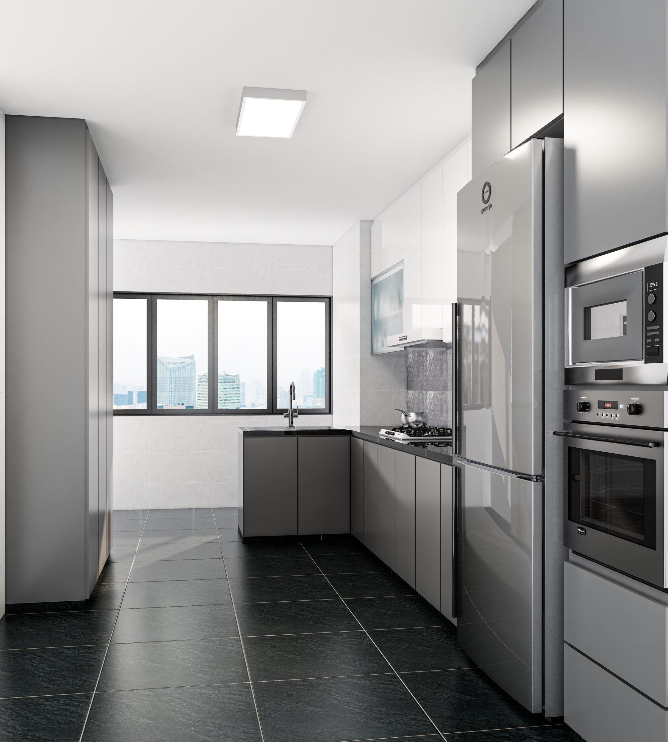 Kitchen — 129 Bedok North