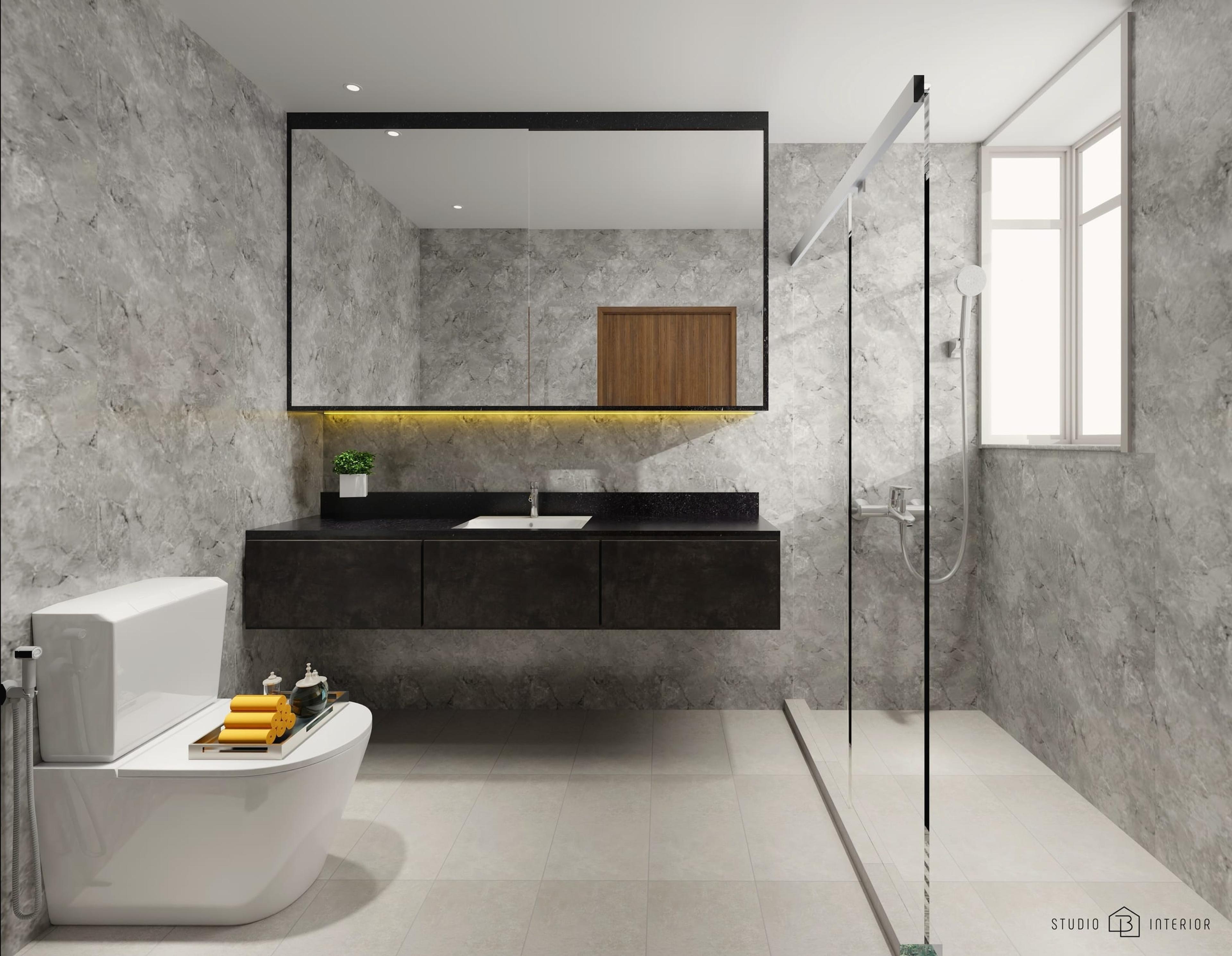 Master bathroom — Parkgreen