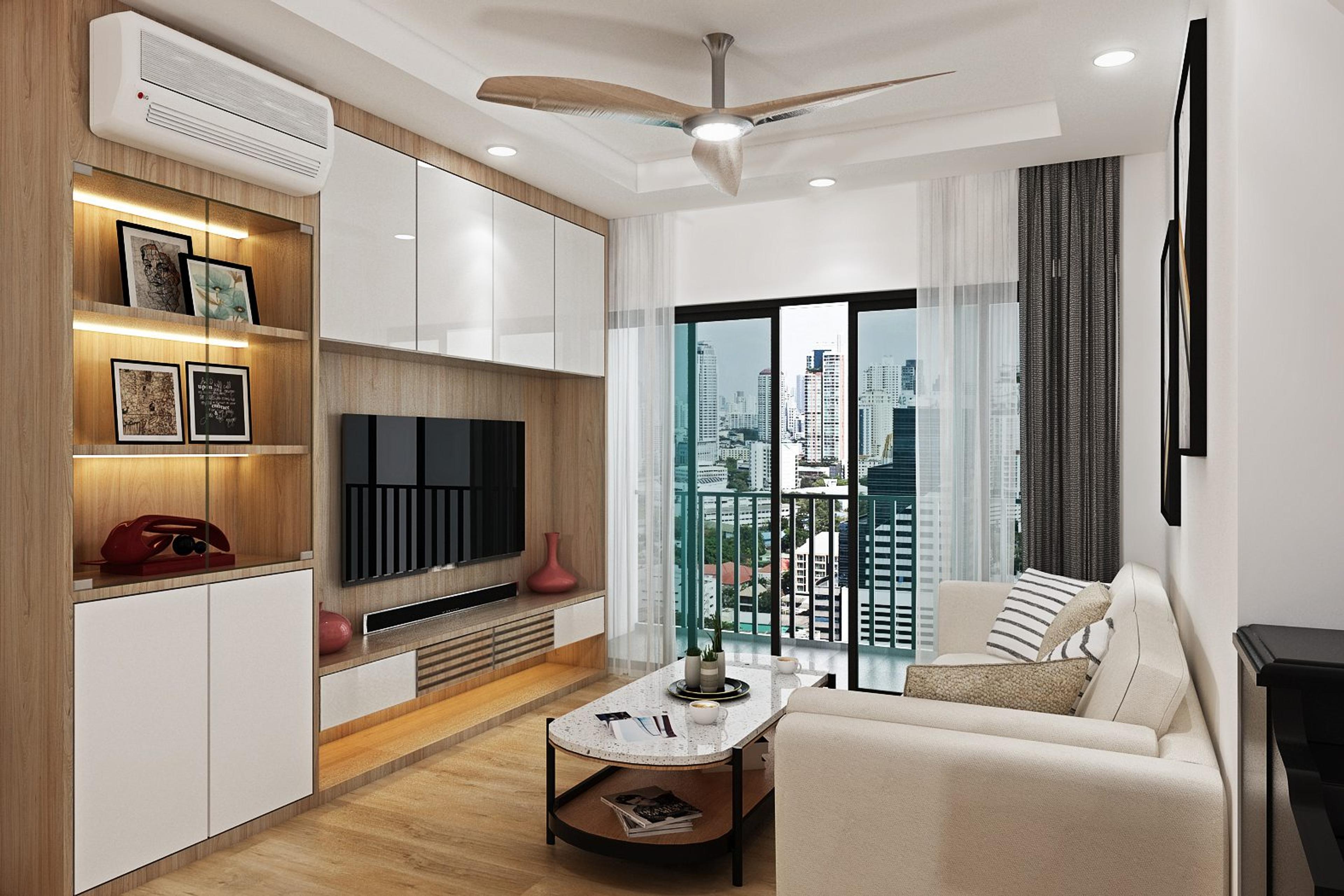Living room — 420 Northshore