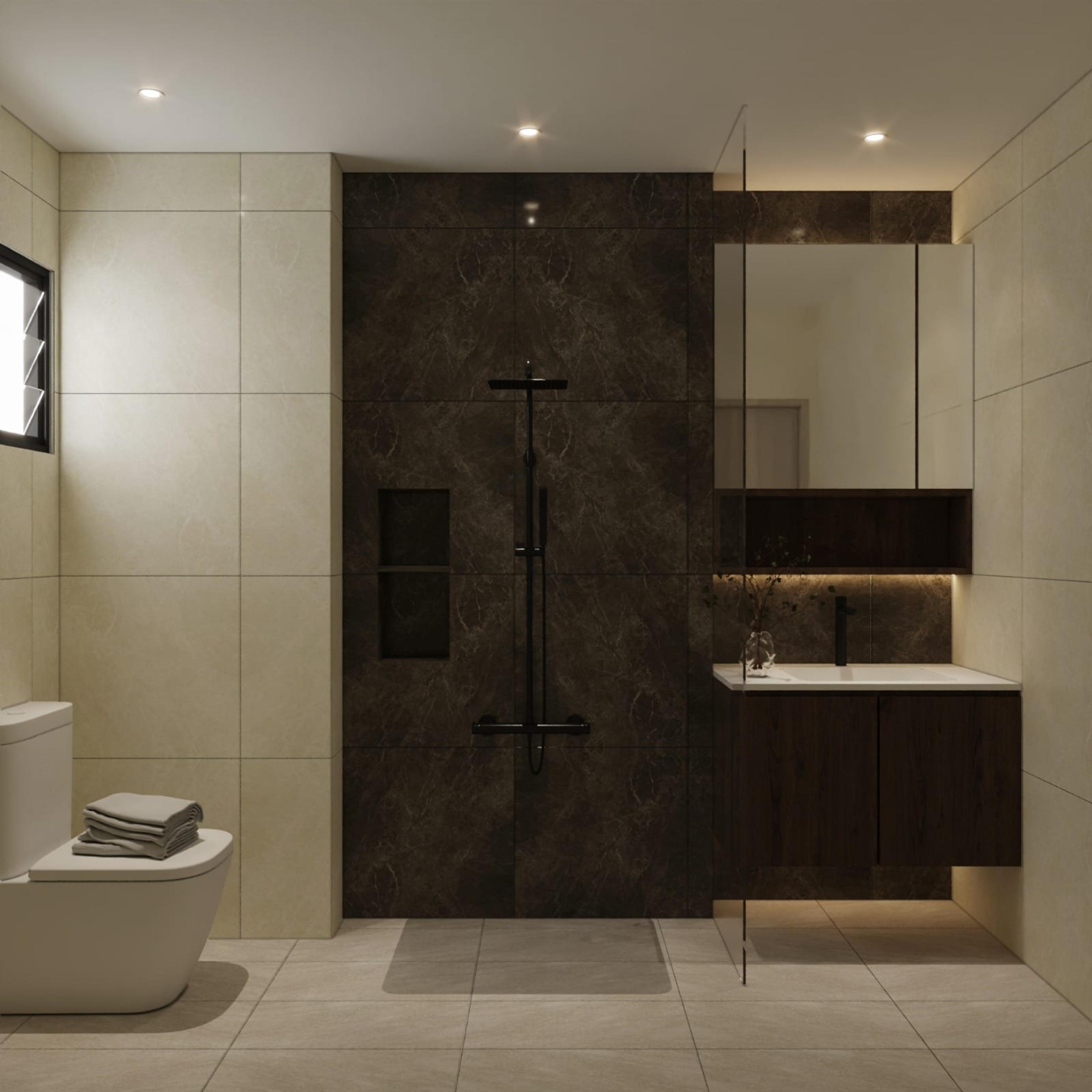 Common bathroom — 121 Bukit Batok