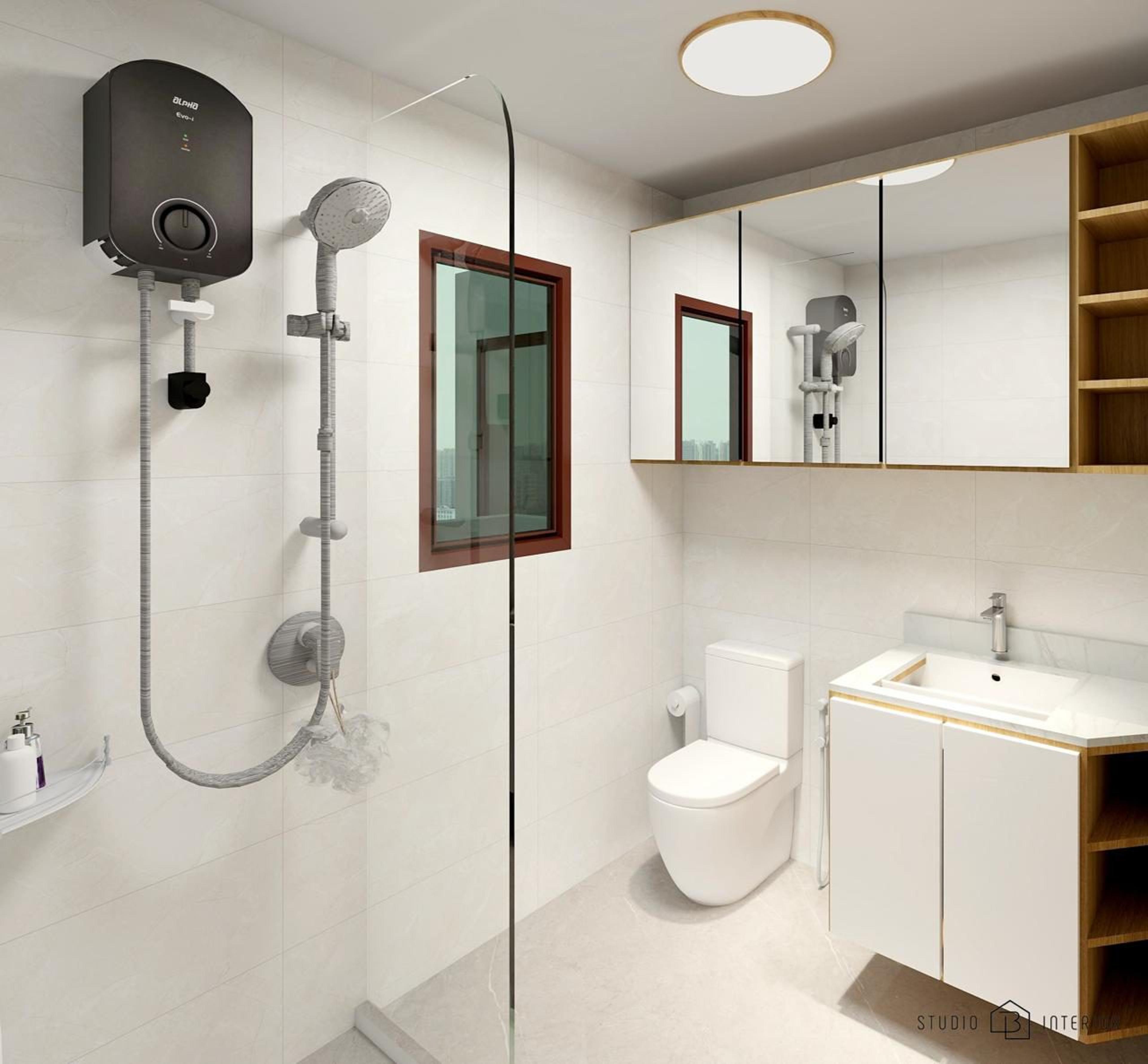 Master bathroom — 436 Northshore