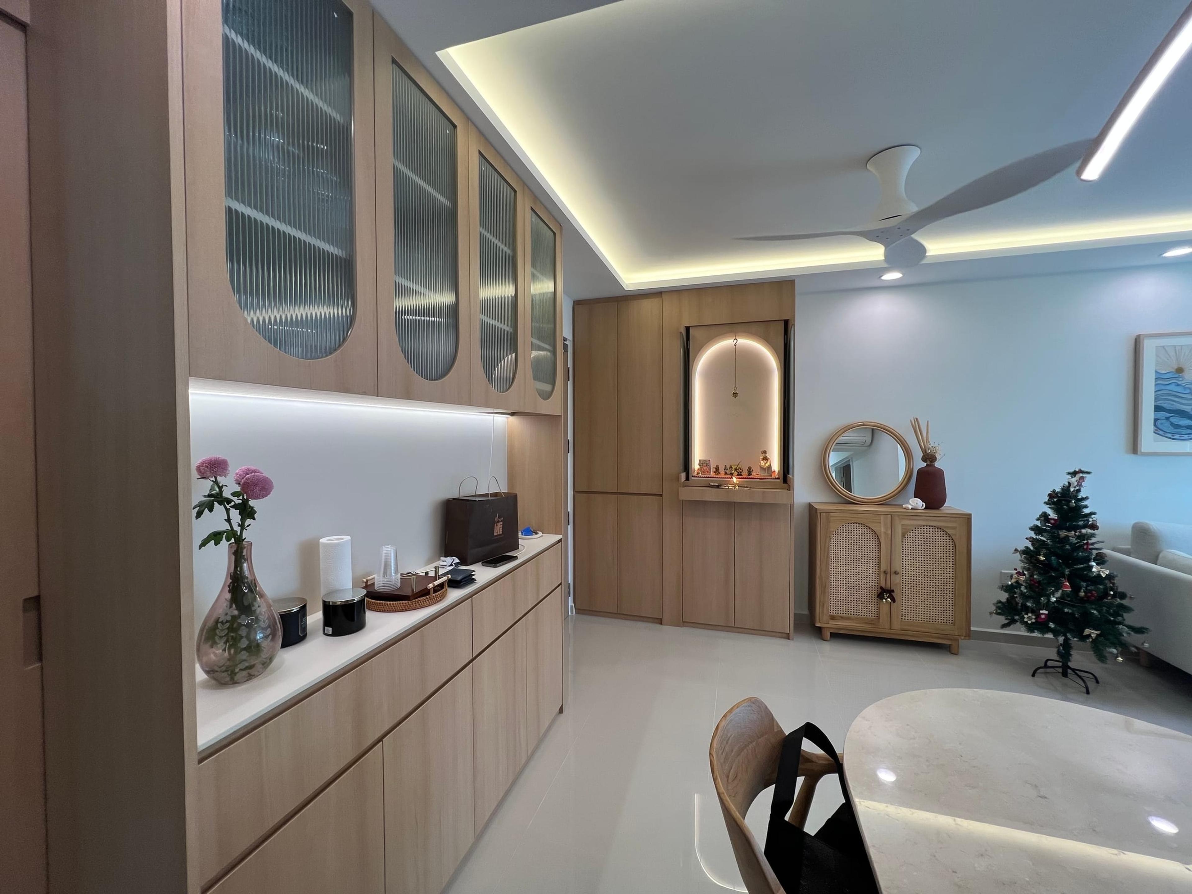 Display cabinet & dining — 88 Jalan Satu