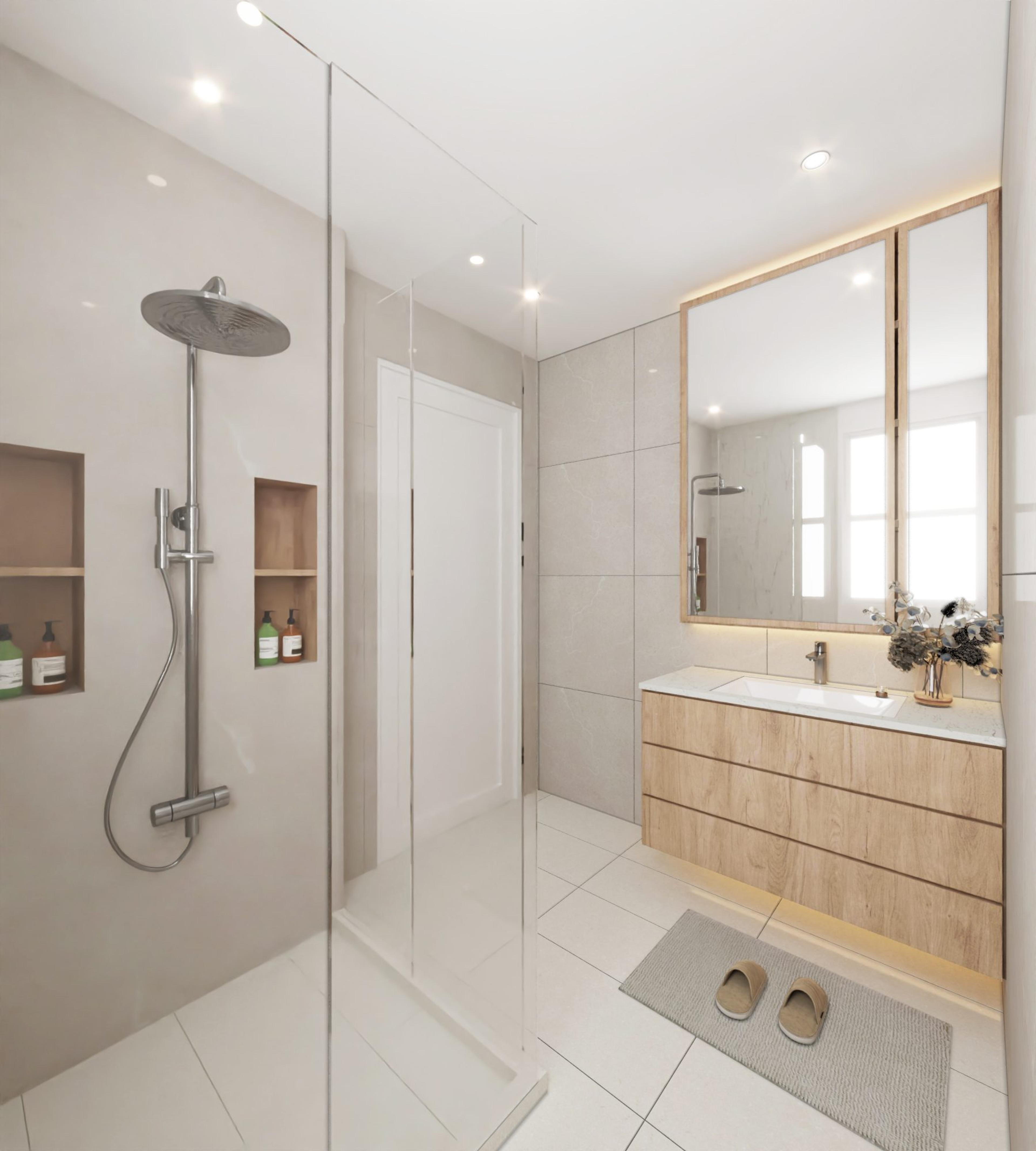 Girl's bathroom — 1 Linden Drive