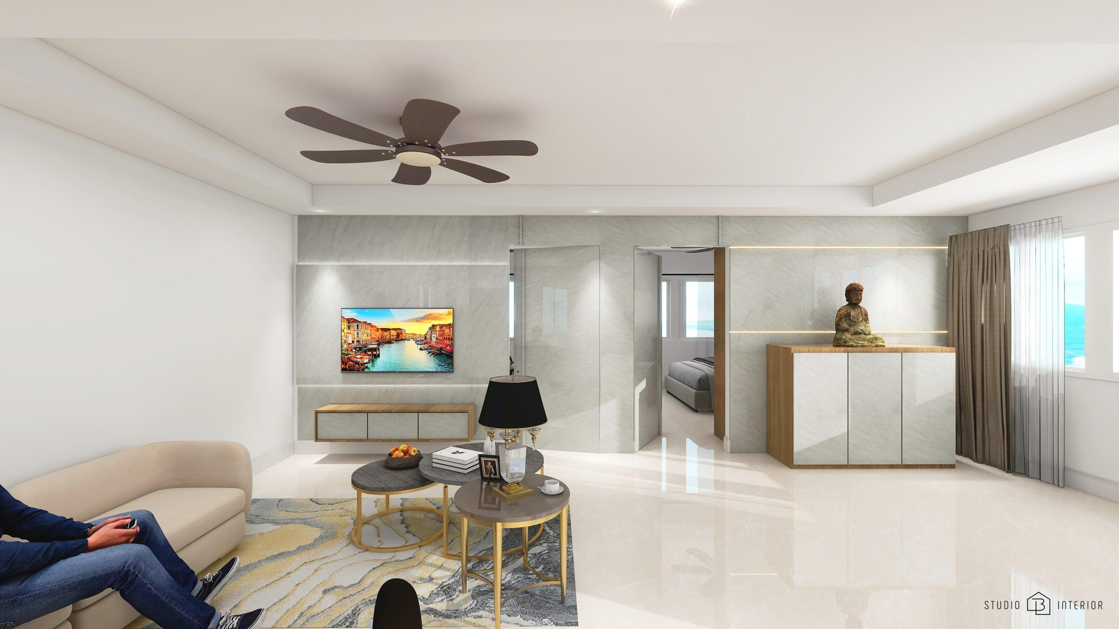 Living room — 405 Serangoon Ave 1