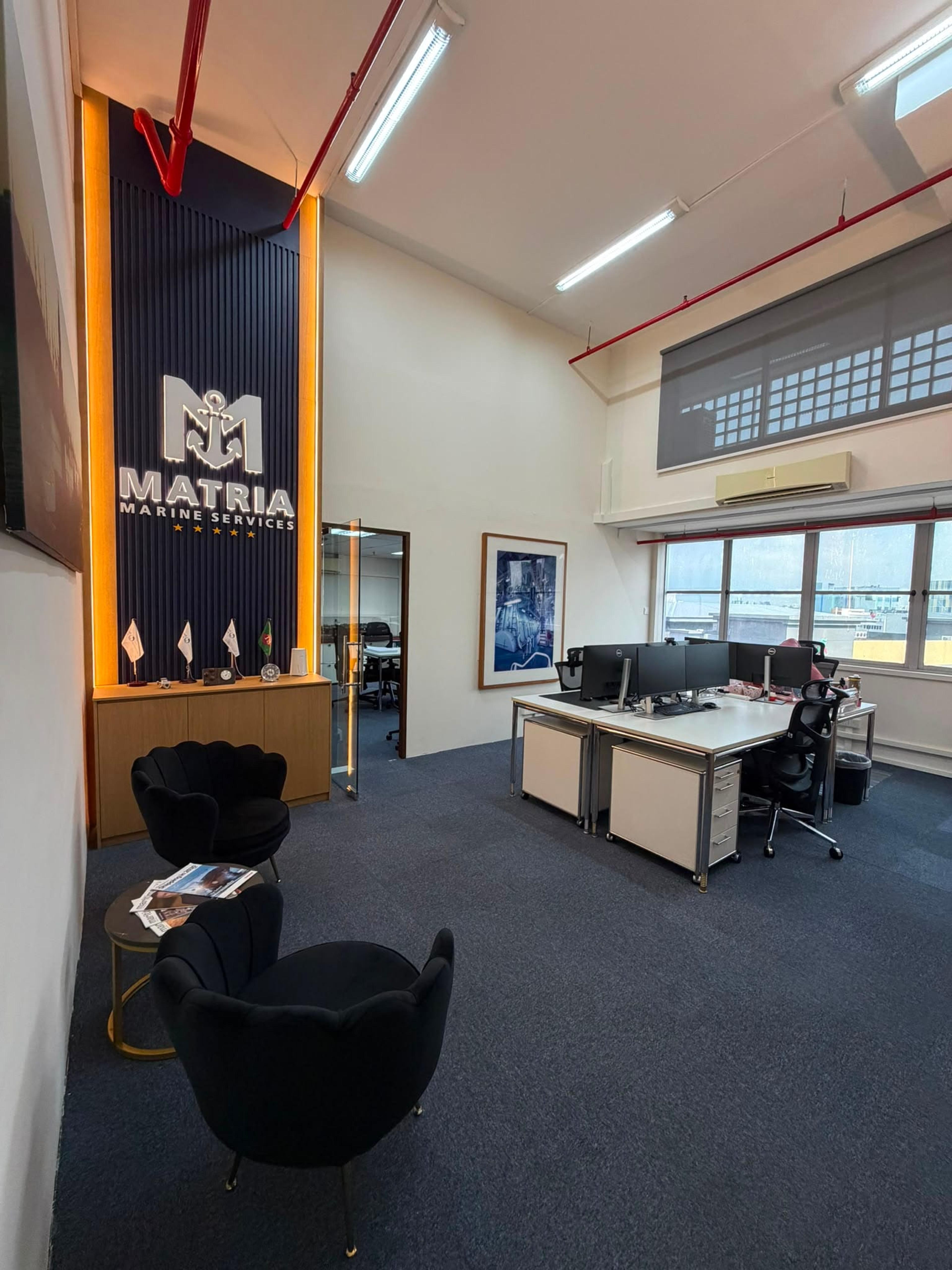 Reception — Matria Marine Services