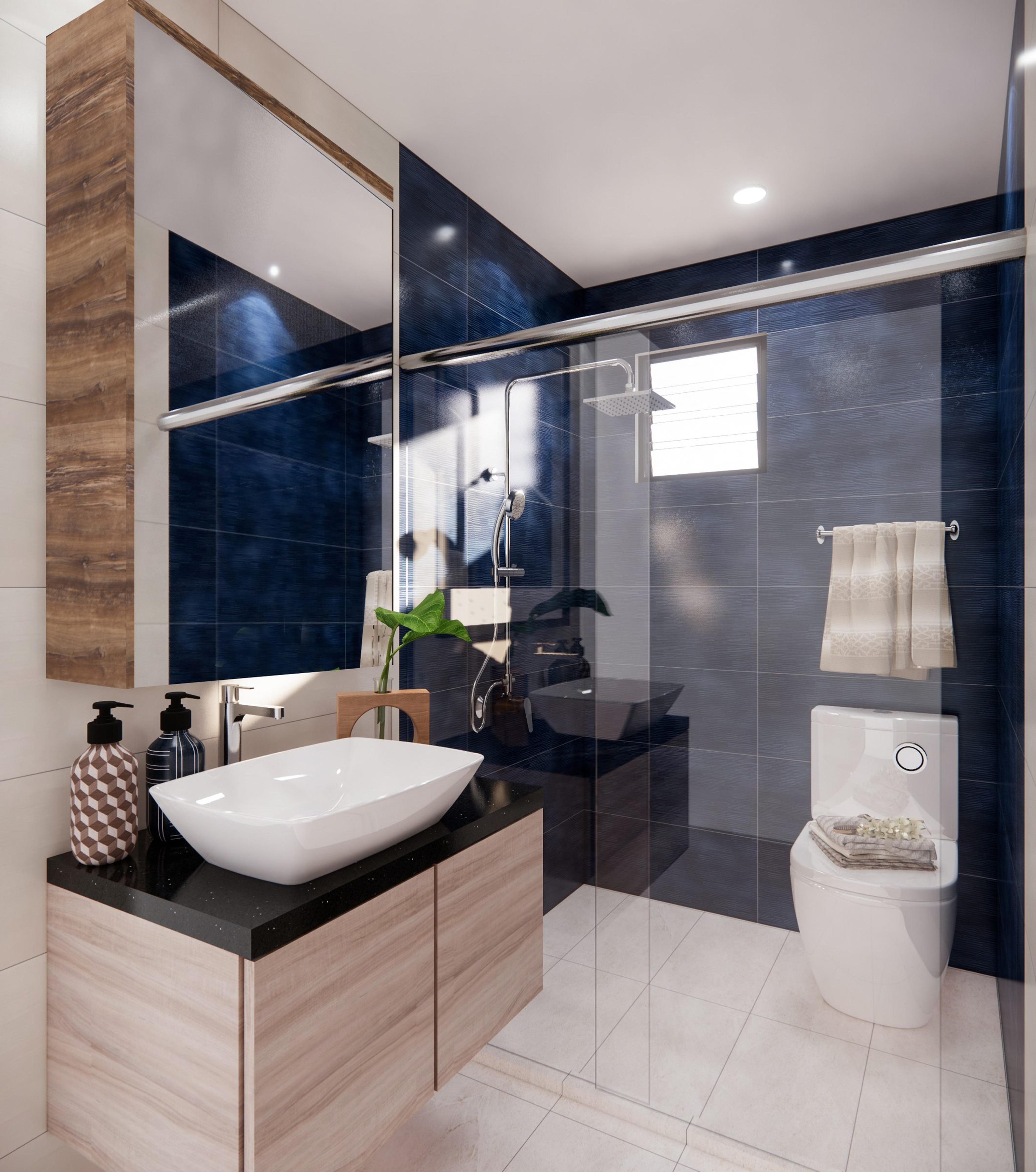 Bathroom — 498 Tampines