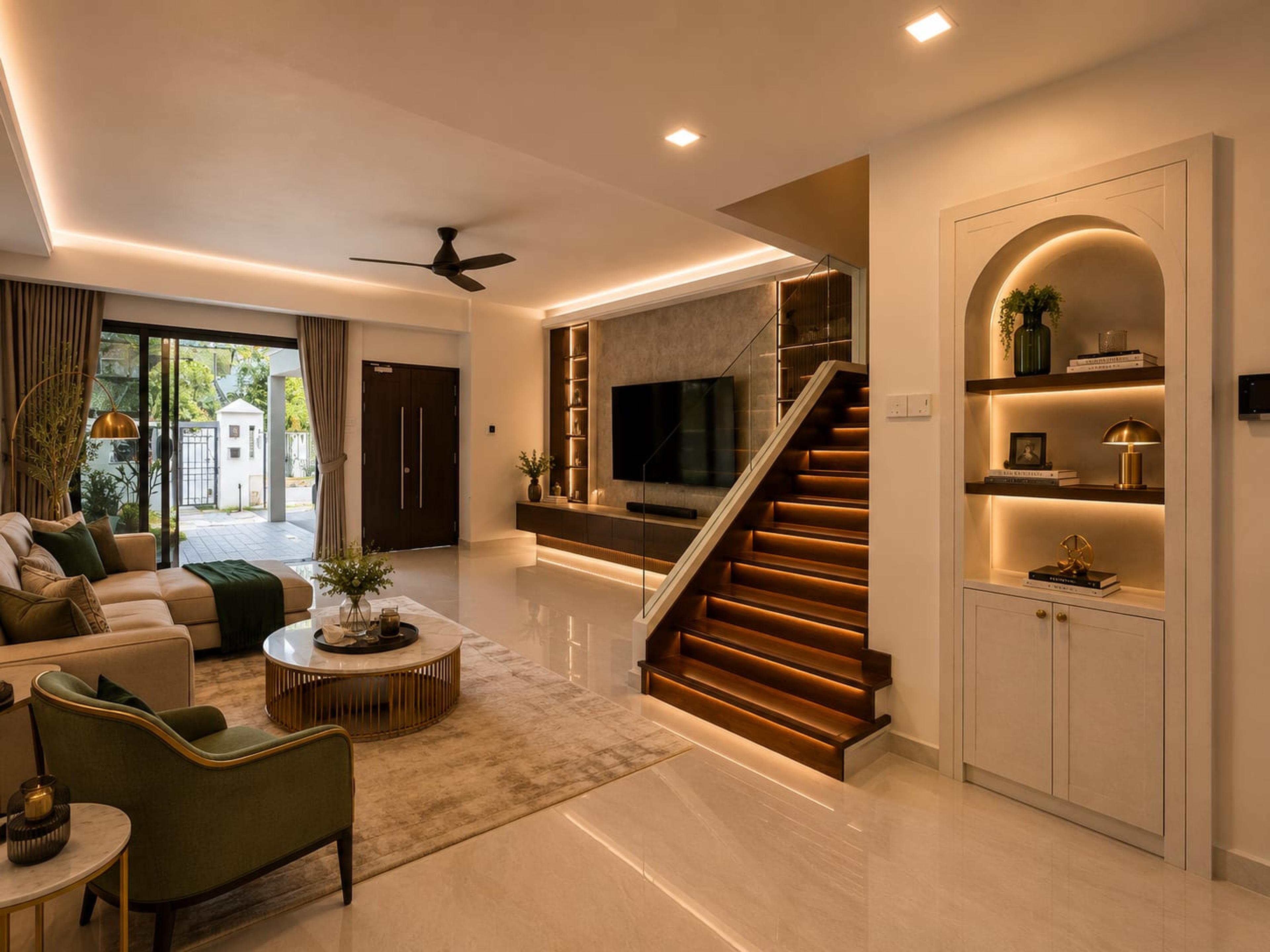 Living room — Minaret Walk