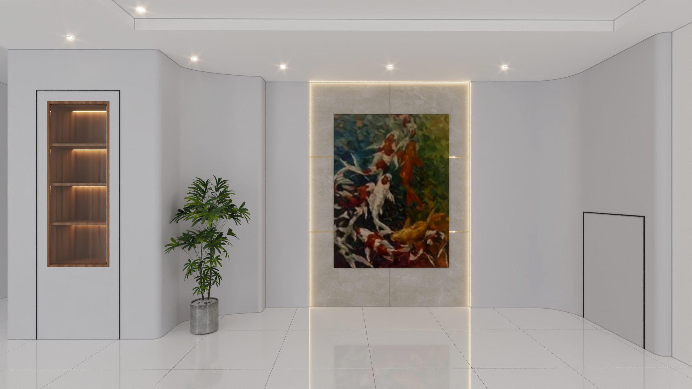 Living feature wall — 1 Linden Drive