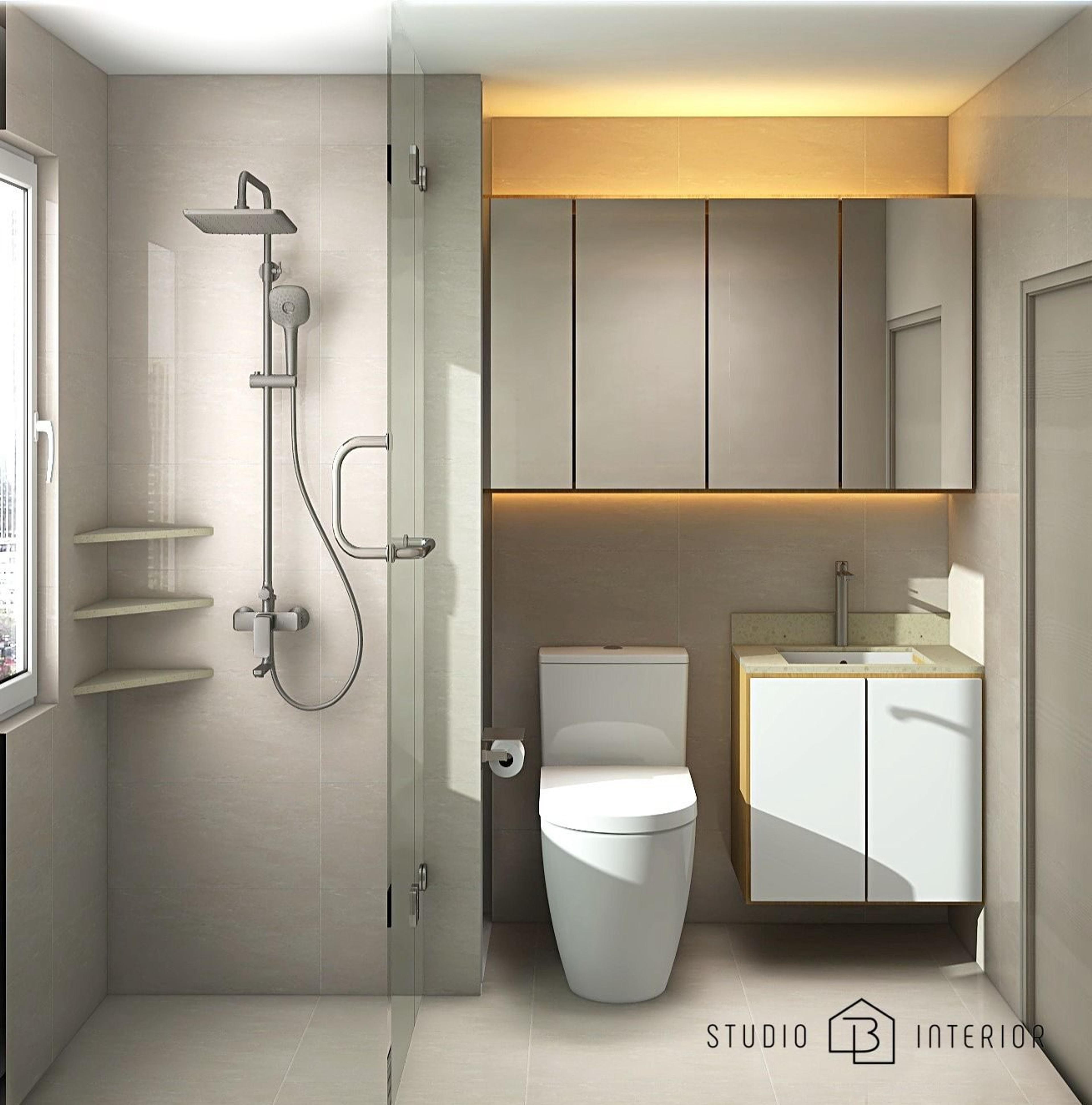 Master bathroom — Arc @ Tampines