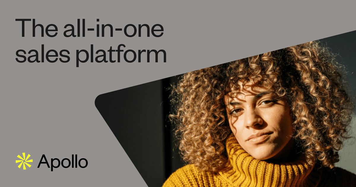 Introducing Apollo.io — The AI-Powered B2B Sales Platform