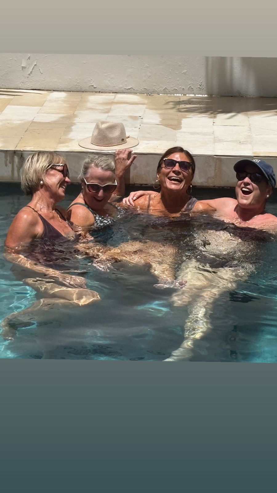 A group of friends sharing their menopausal experience