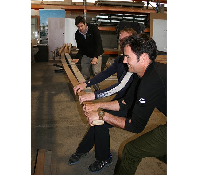 Enginering timber Innovation Award. Nailed it ... or is that screwlammed it!