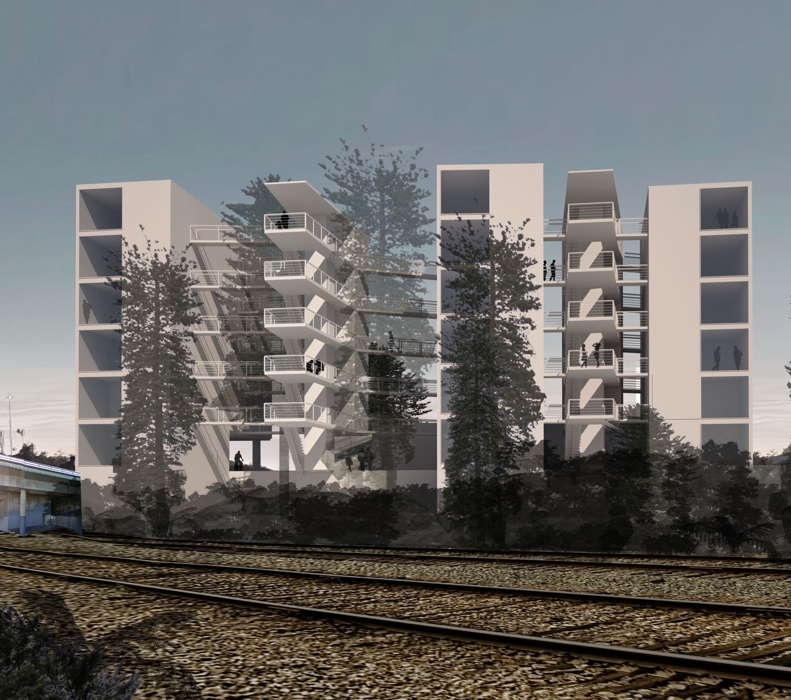 AW Strategy 2 for Akepiro Street, Mixed-use Housing Competition
