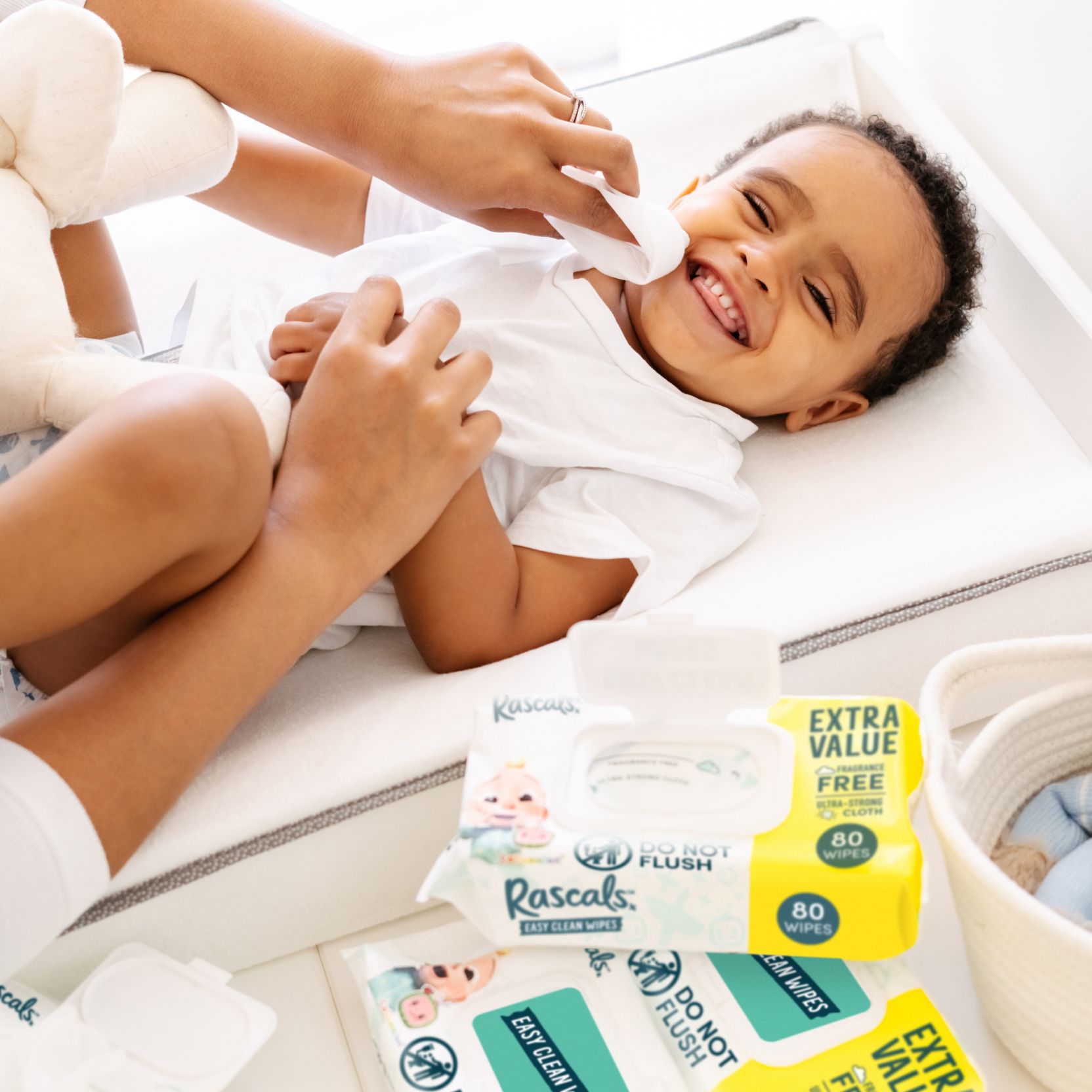 Lingettes Easy Clean Rascals