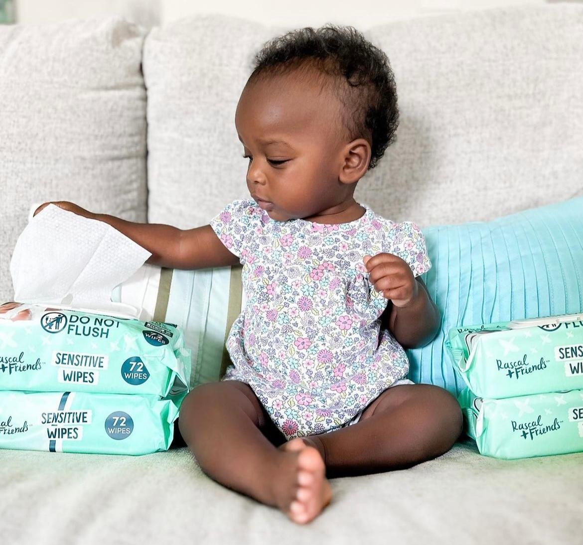 Rascals Premium Sensitive Wipes