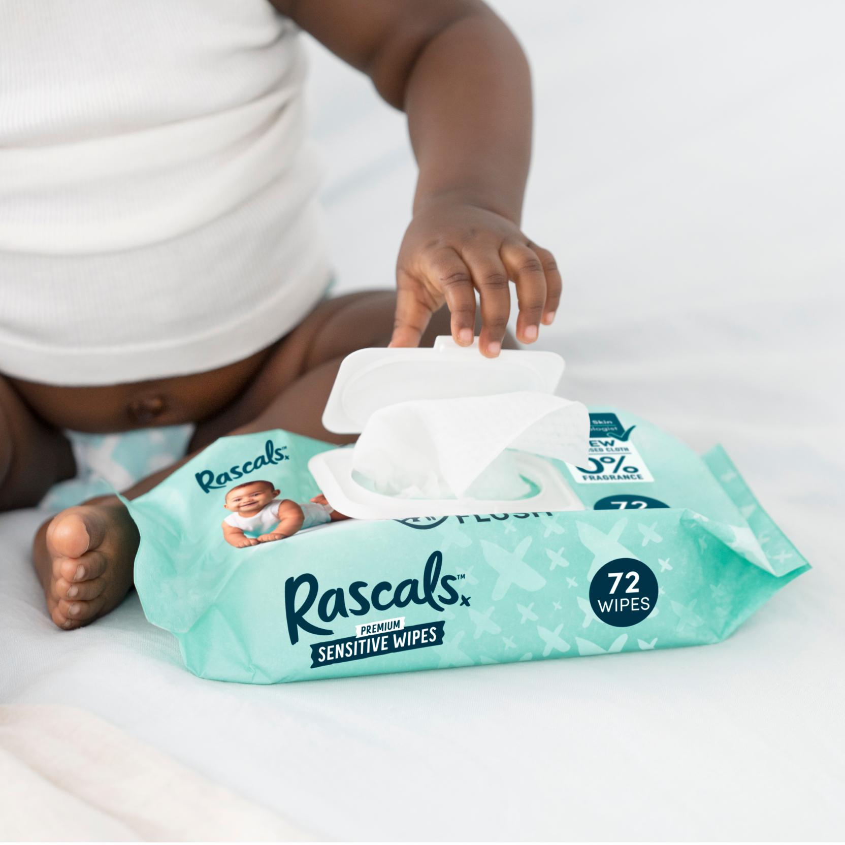 Rascals Sensitive Wipes