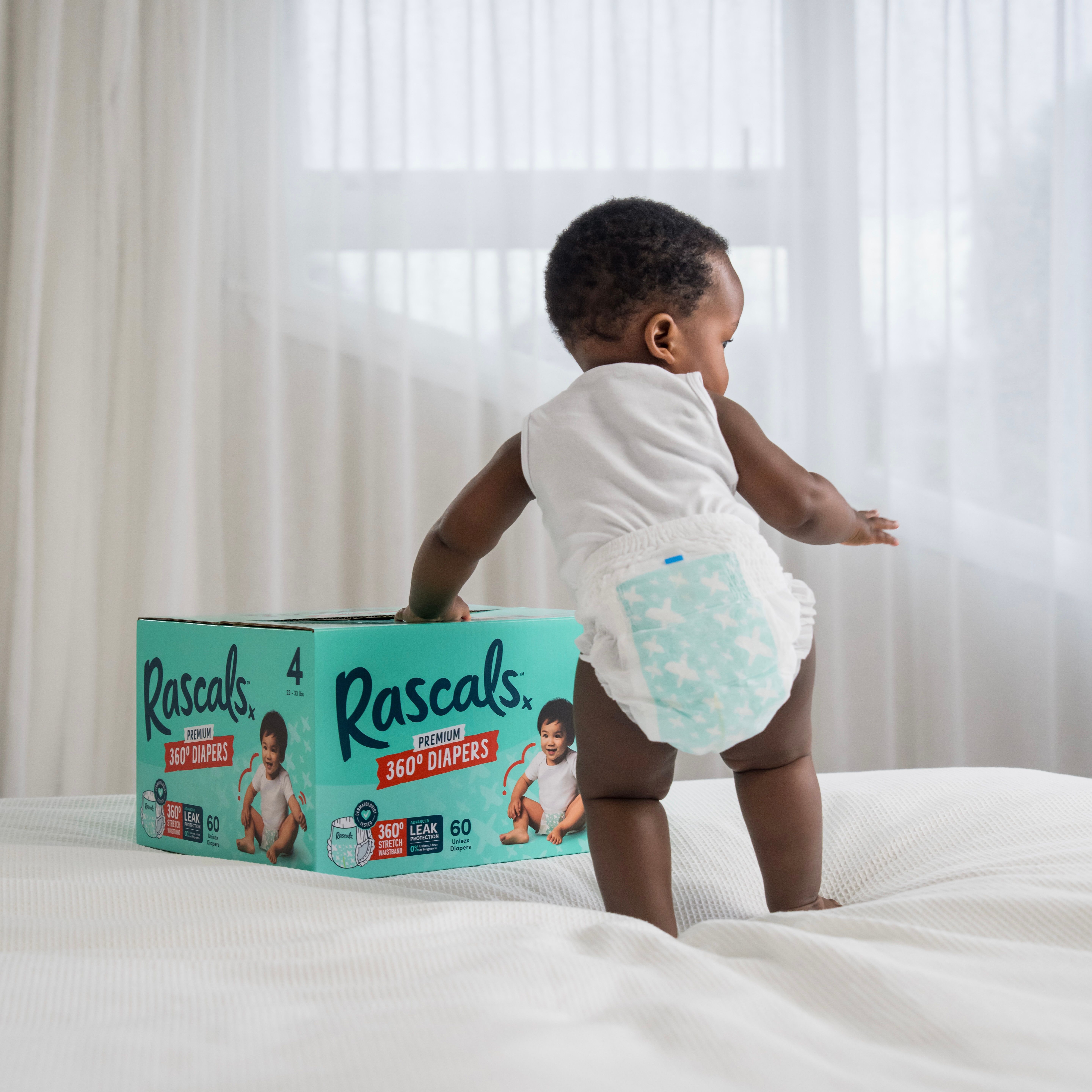 Rascals Premium 360° Diapers