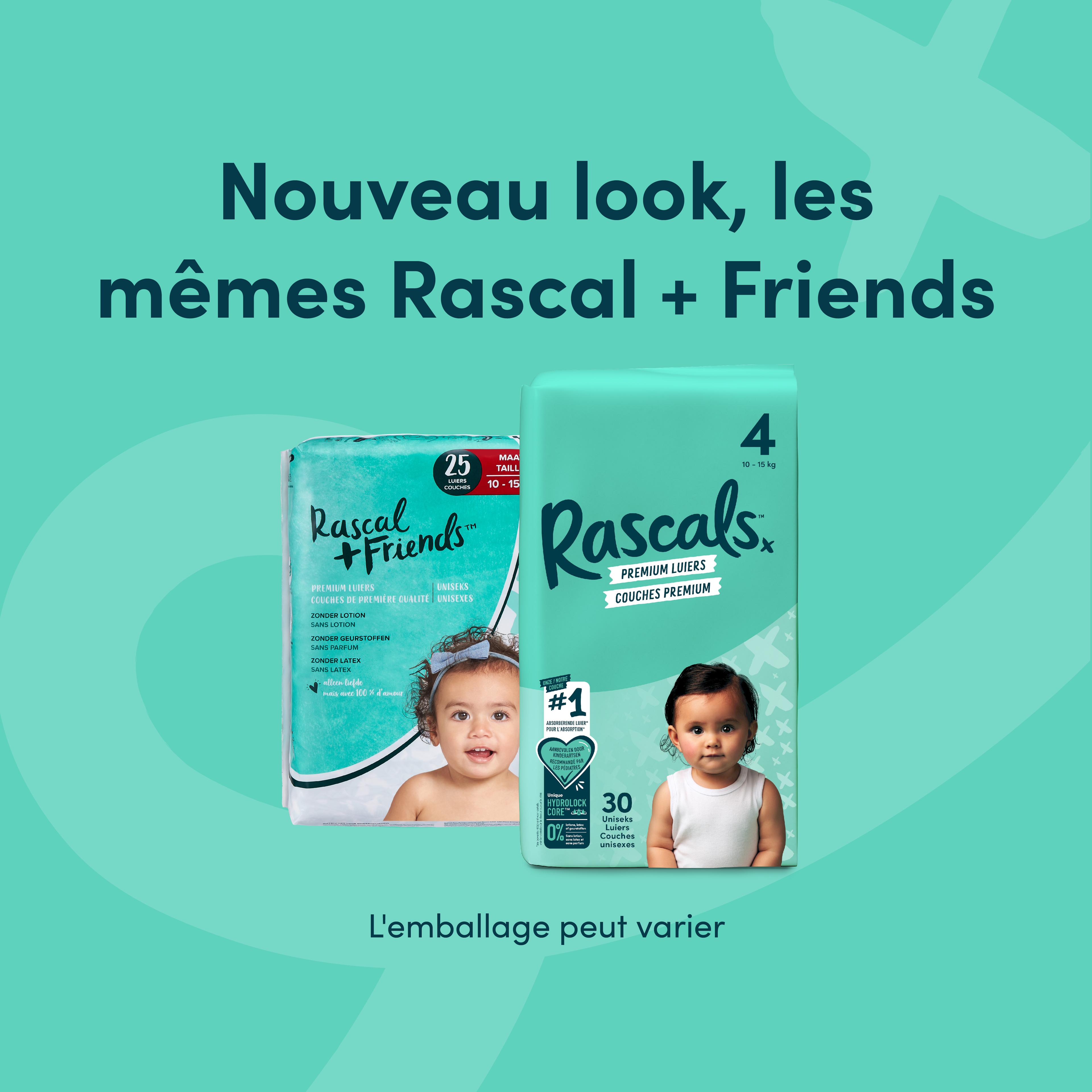 Nouveau Look, les mêmes Rascal + Friends