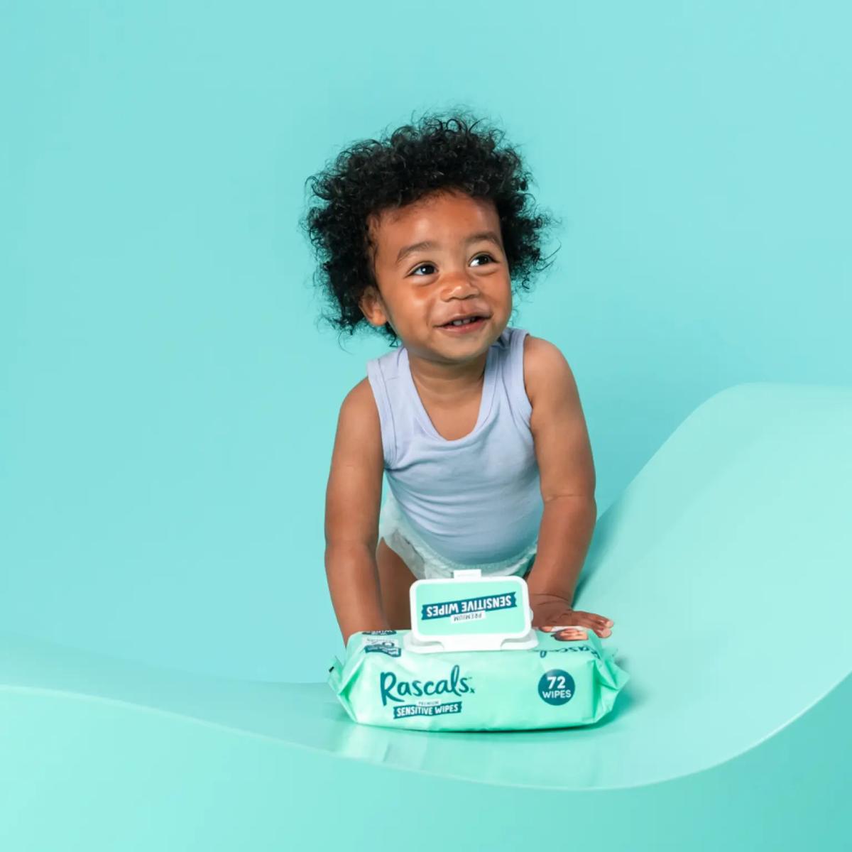 Premium Sensitive Wipes | Rascals