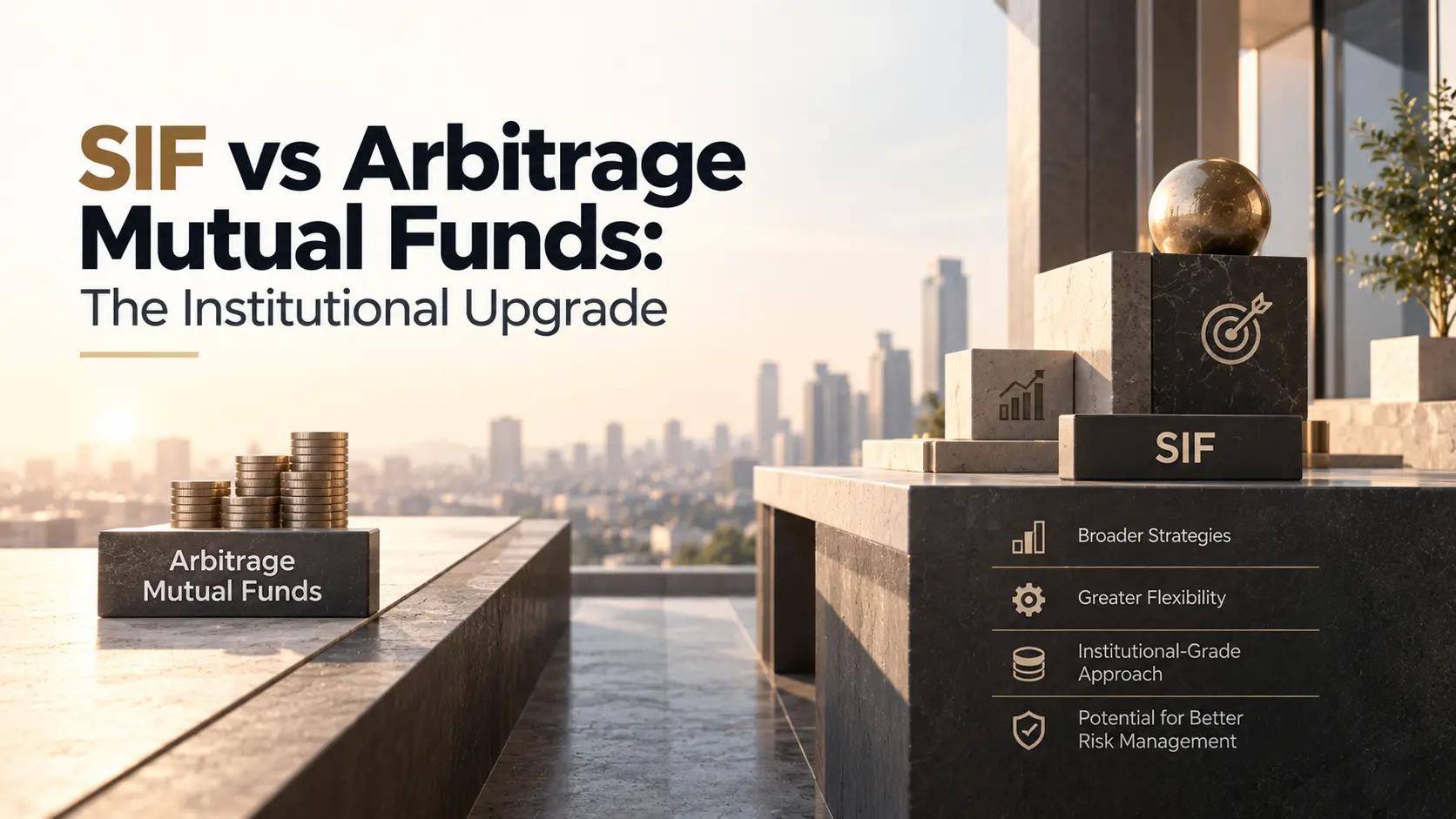 SIF vs Arbitrage Mutual Funds: The Institutional Upgrade
