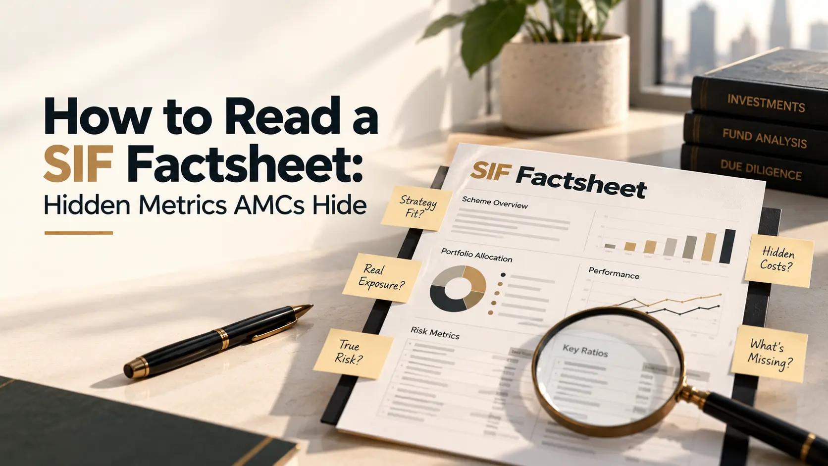 How to Read a SIF Factsheet: Hidden Metrics AMCs Hide