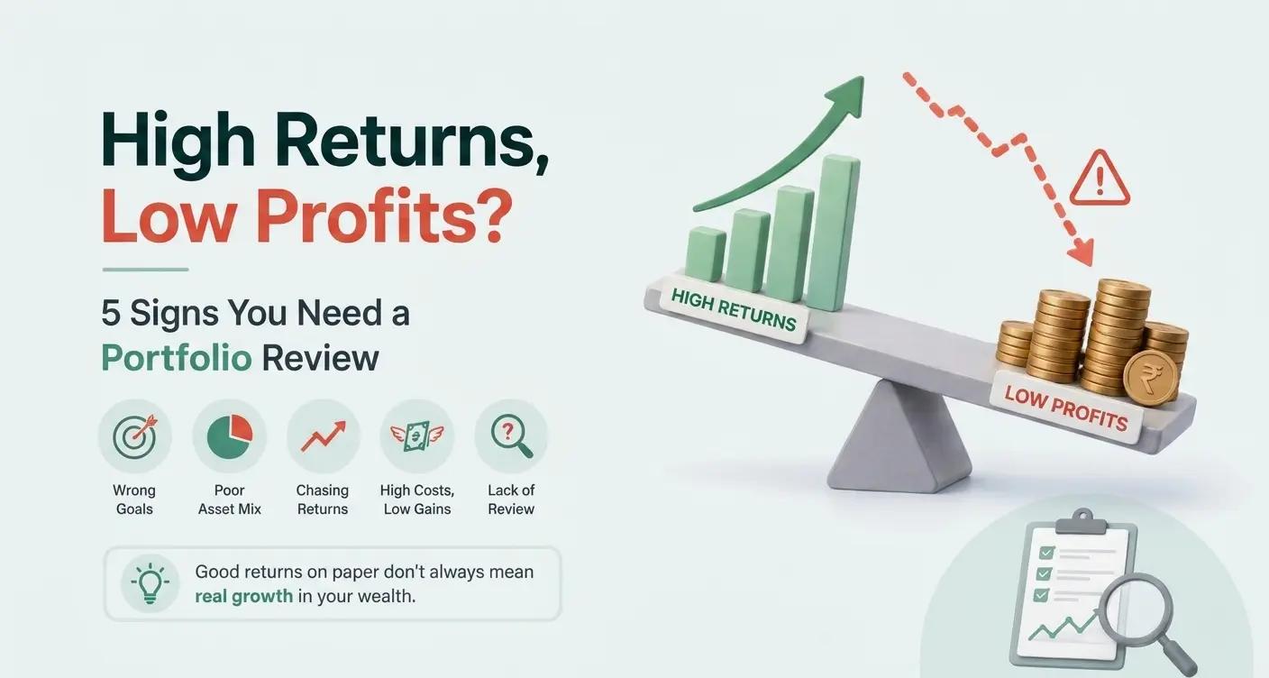 High Returns, Low Profits? 5 Signs You Need a Portfolio Review