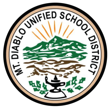 Mt. Diablo Unified School District logo, EV Charging + Distribution project, 2021, Concord, CA