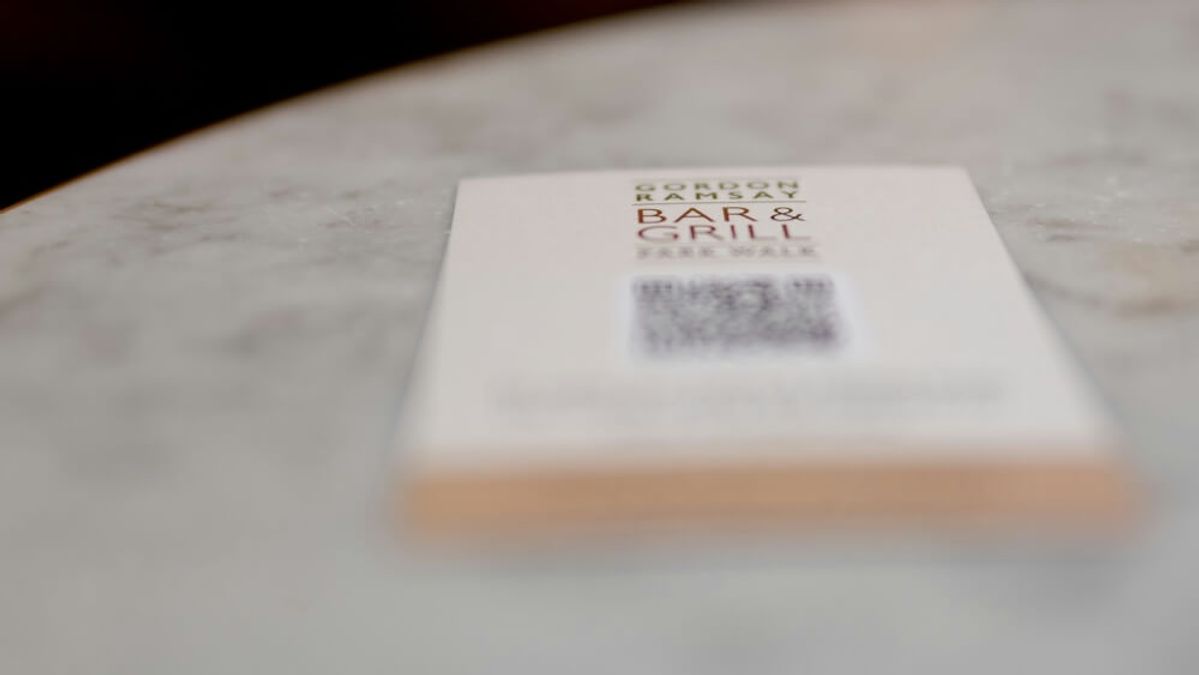 QR Codes for restaurants and bars