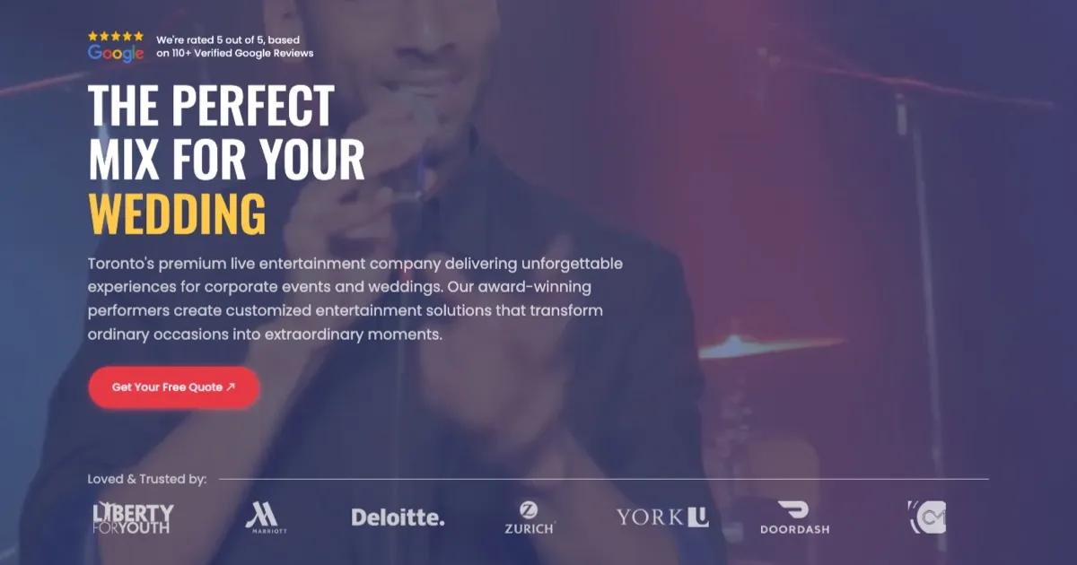 The DNA Project - Toronto wedding band