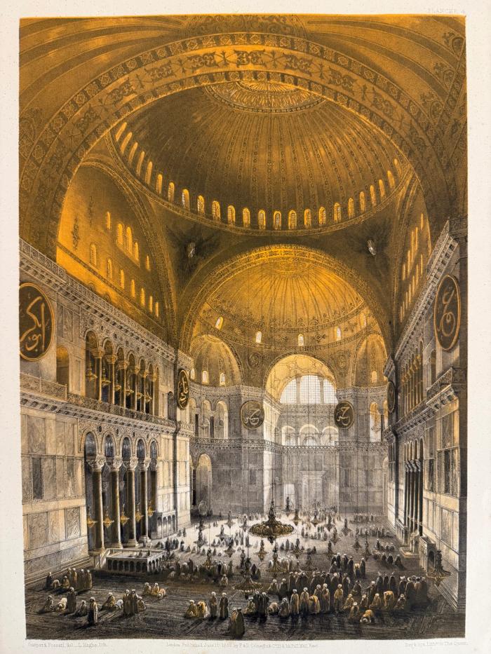 Hagia Sophia — Vue Générale de la Grande Nef