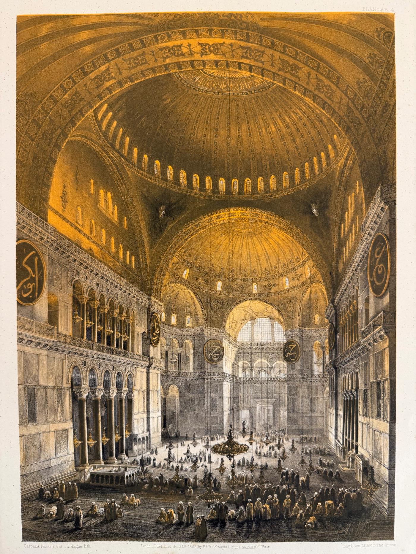 Hagia Sophia — Vue Générale de la Grande Nef