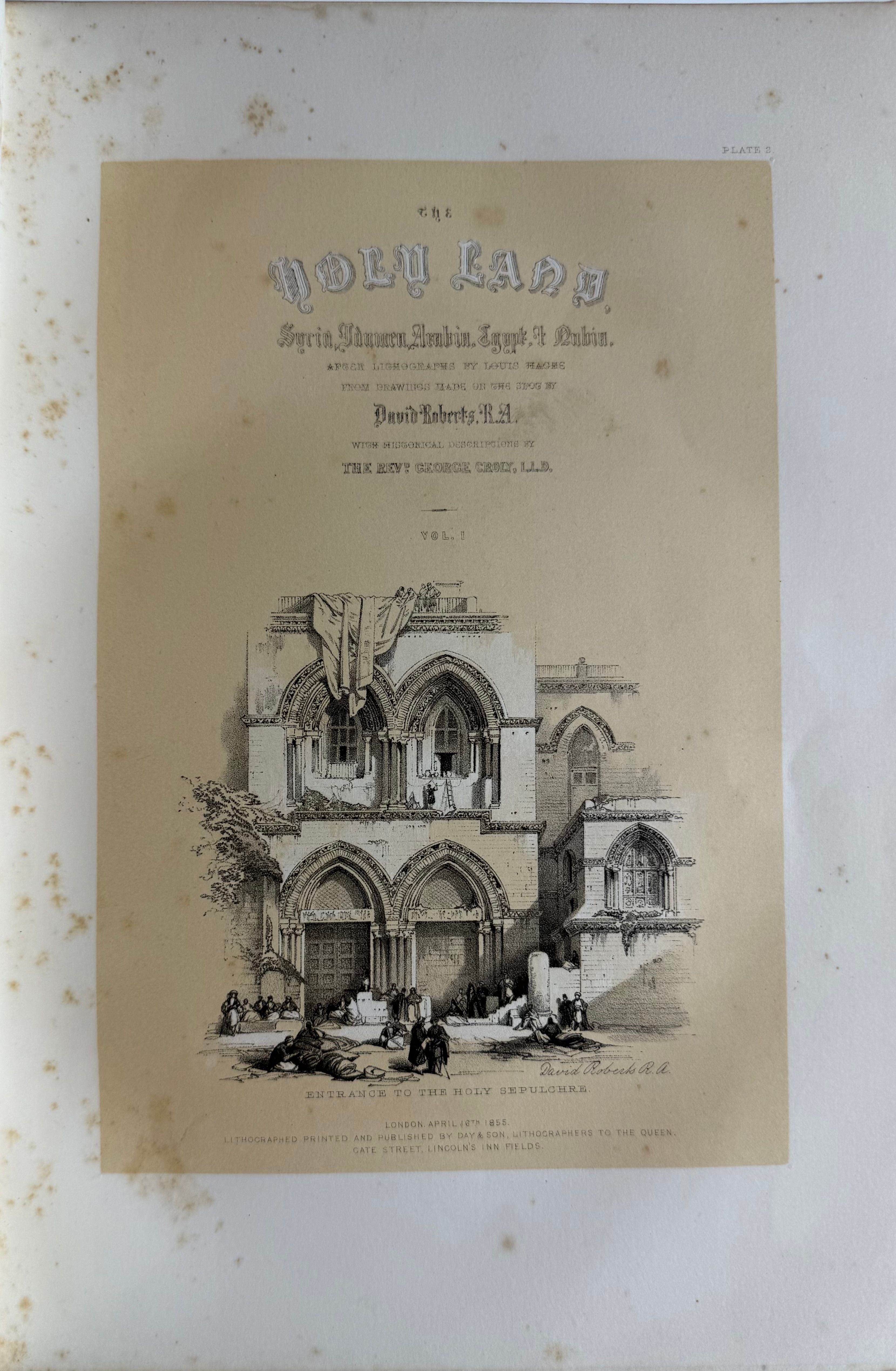 The Holy Land: Syria, Idumea, Arabia, Egypt, & Nubia, view 4