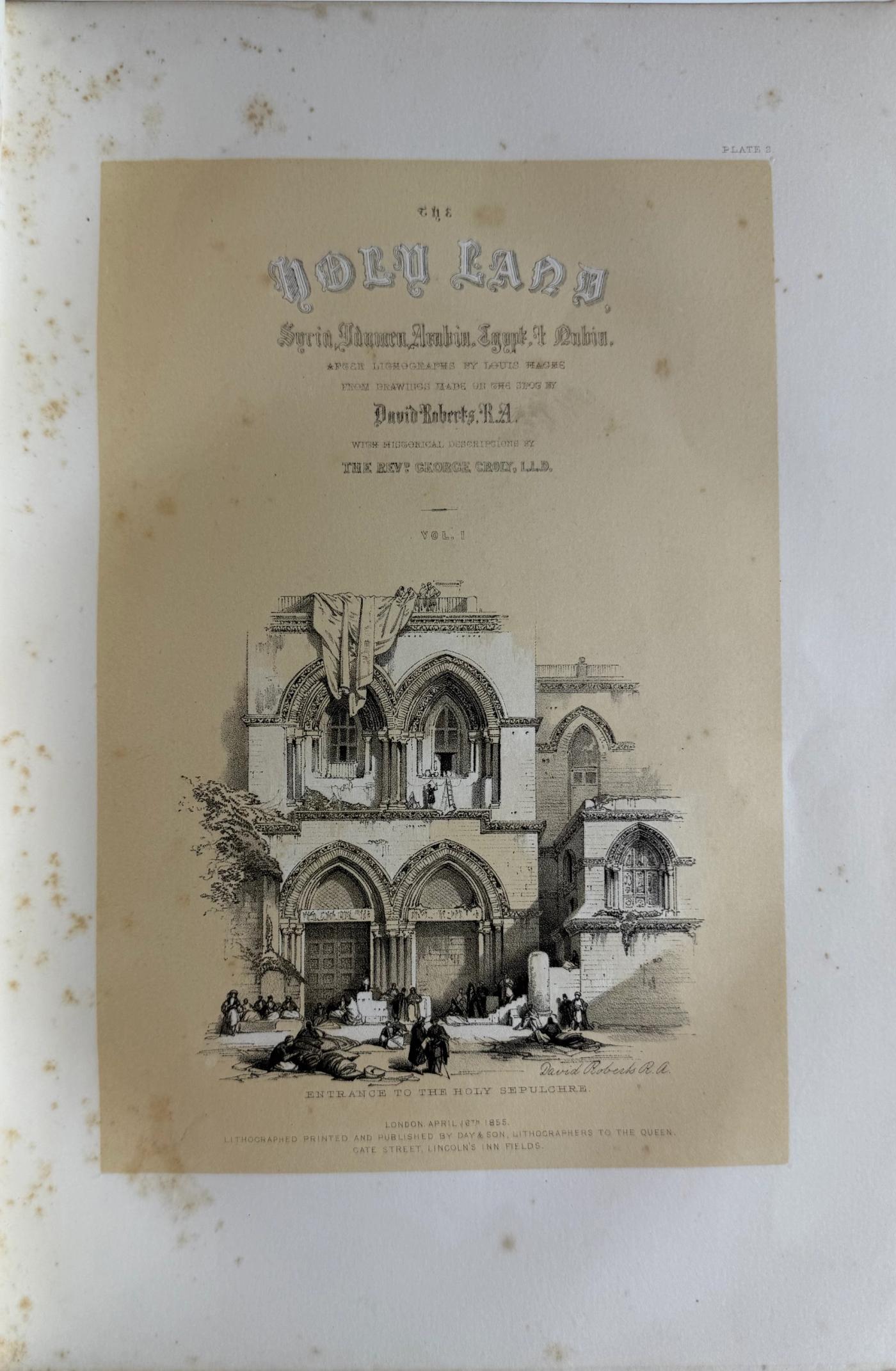 The Holy Land: Syria, Idumea, Arabia, Egypt, & Nubia