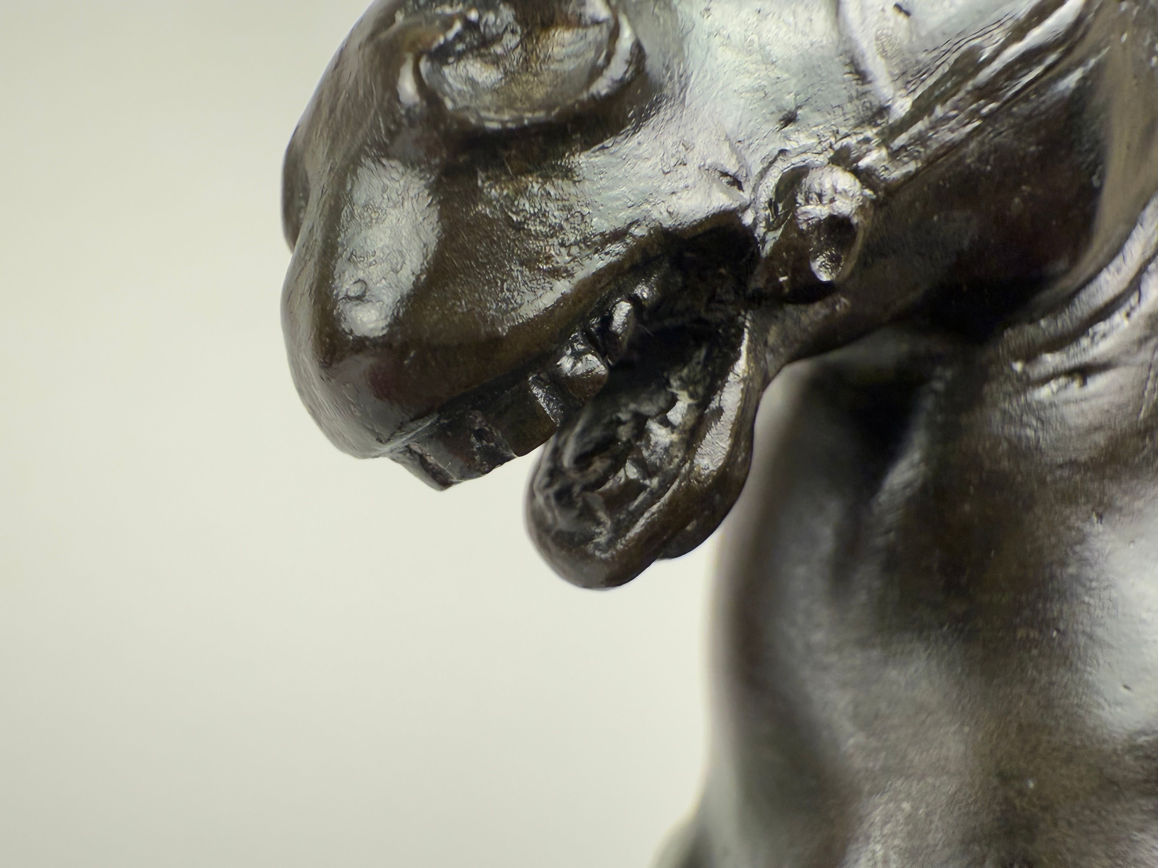 A Bronze Rearing Horse, view 4