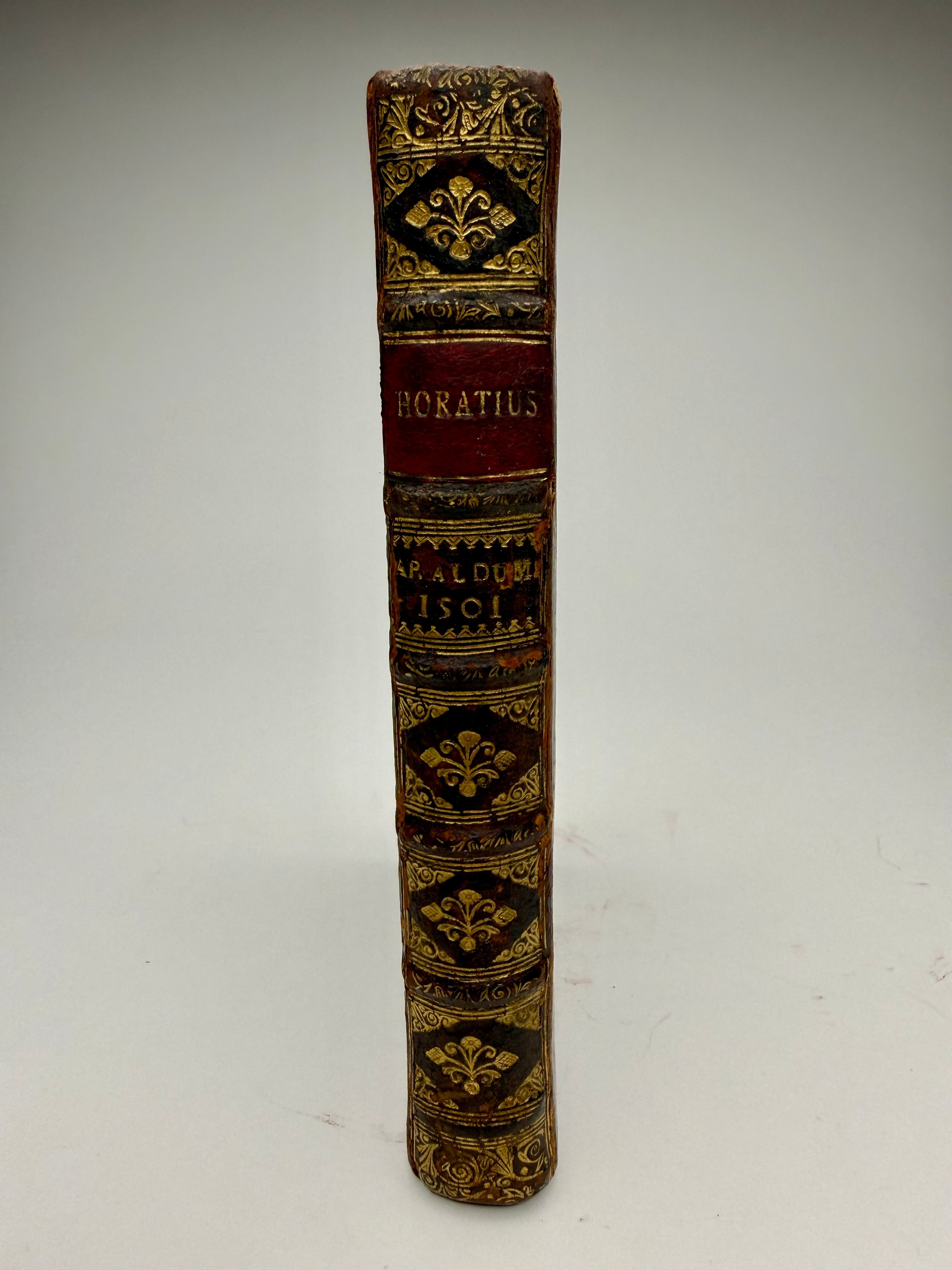 The Aldine Horace of 1527, view 3