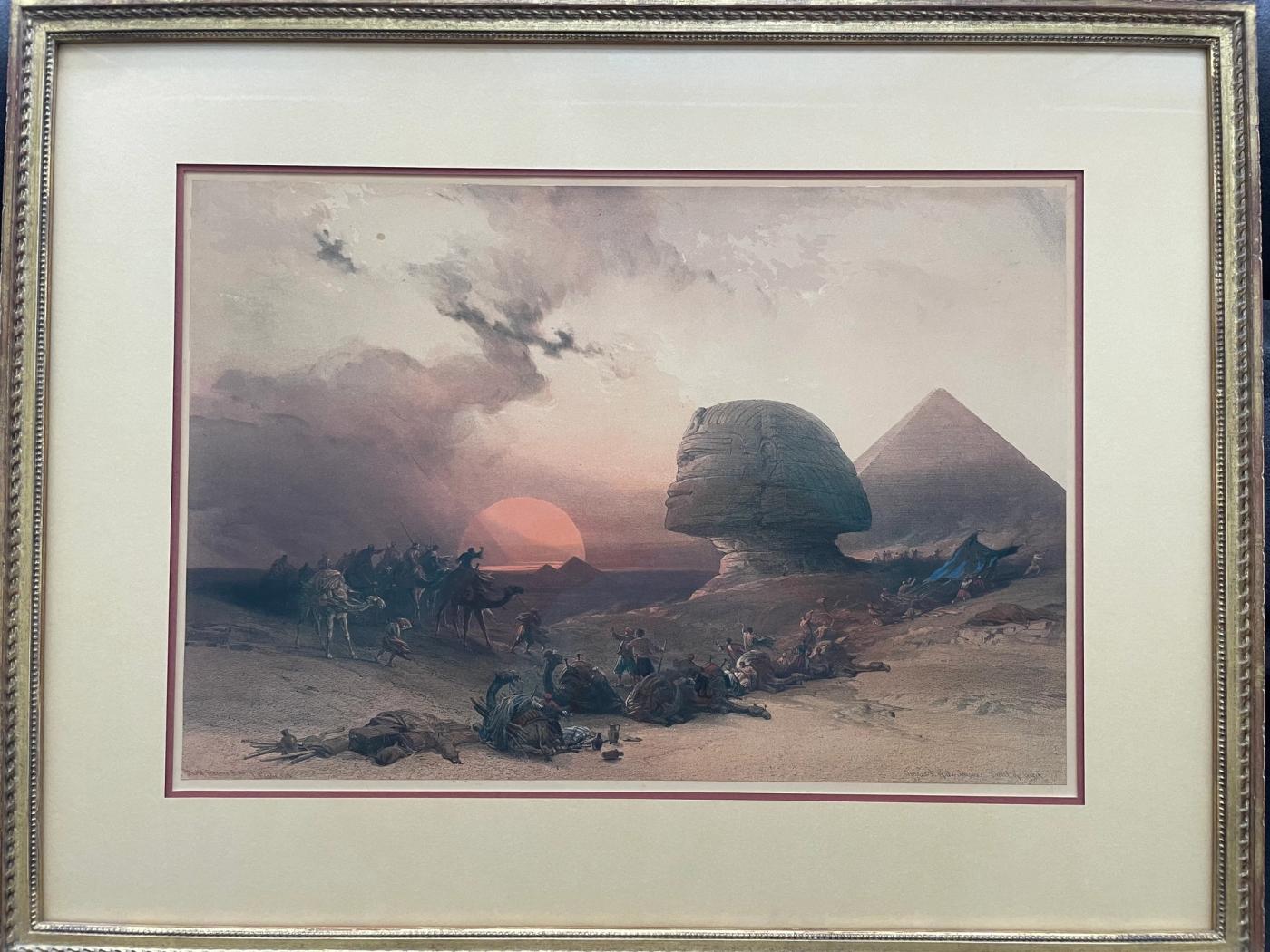 Approach of the Simoon, Desert of Gizeh