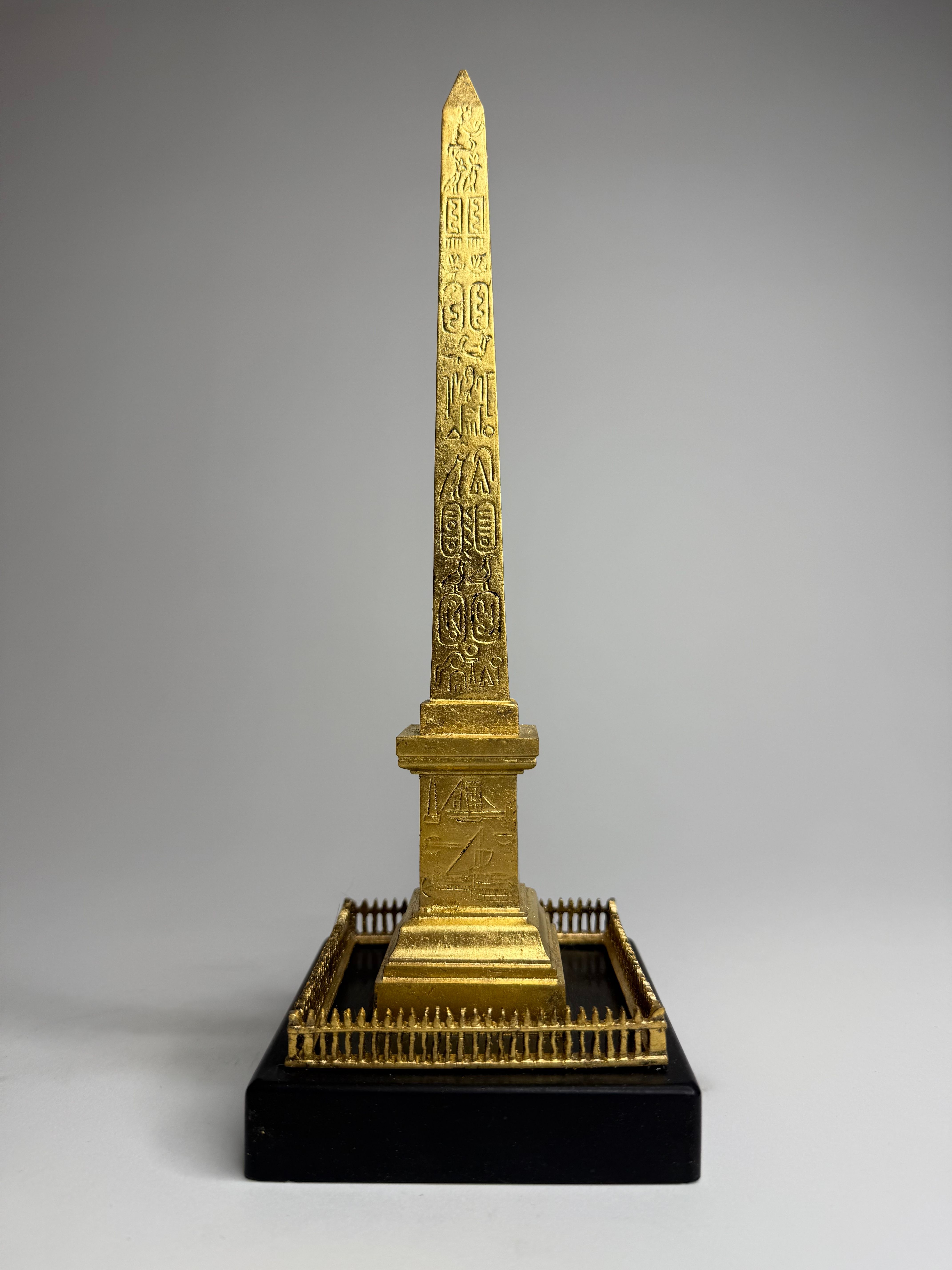 Grand Tour Model of the Luxor Obelisk, view 2