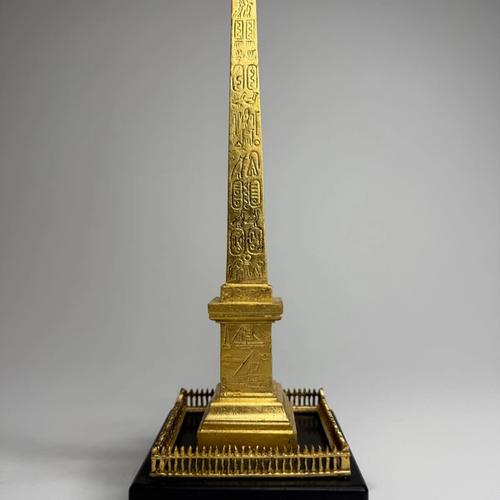 Grand Tour Model of the Luxor Obelisk, view 2