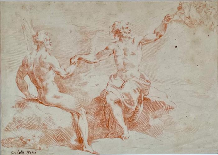 Old Master drawing, attributed to Guido Reni (1575–1642)