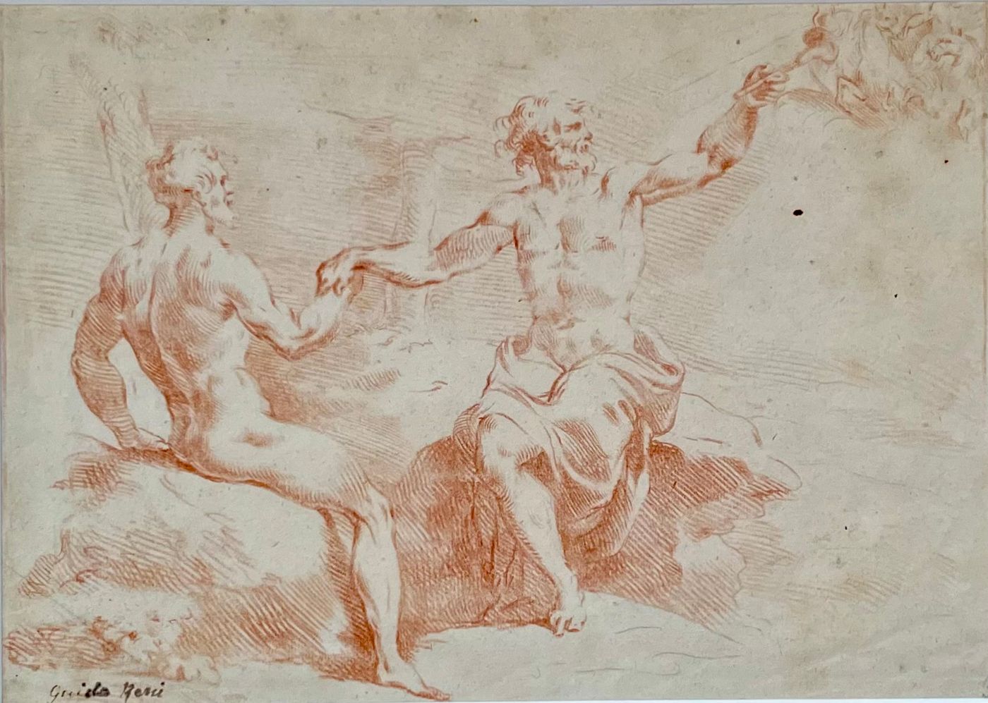 Old Master drawing, attributed to Guido Reni (1575–1642)