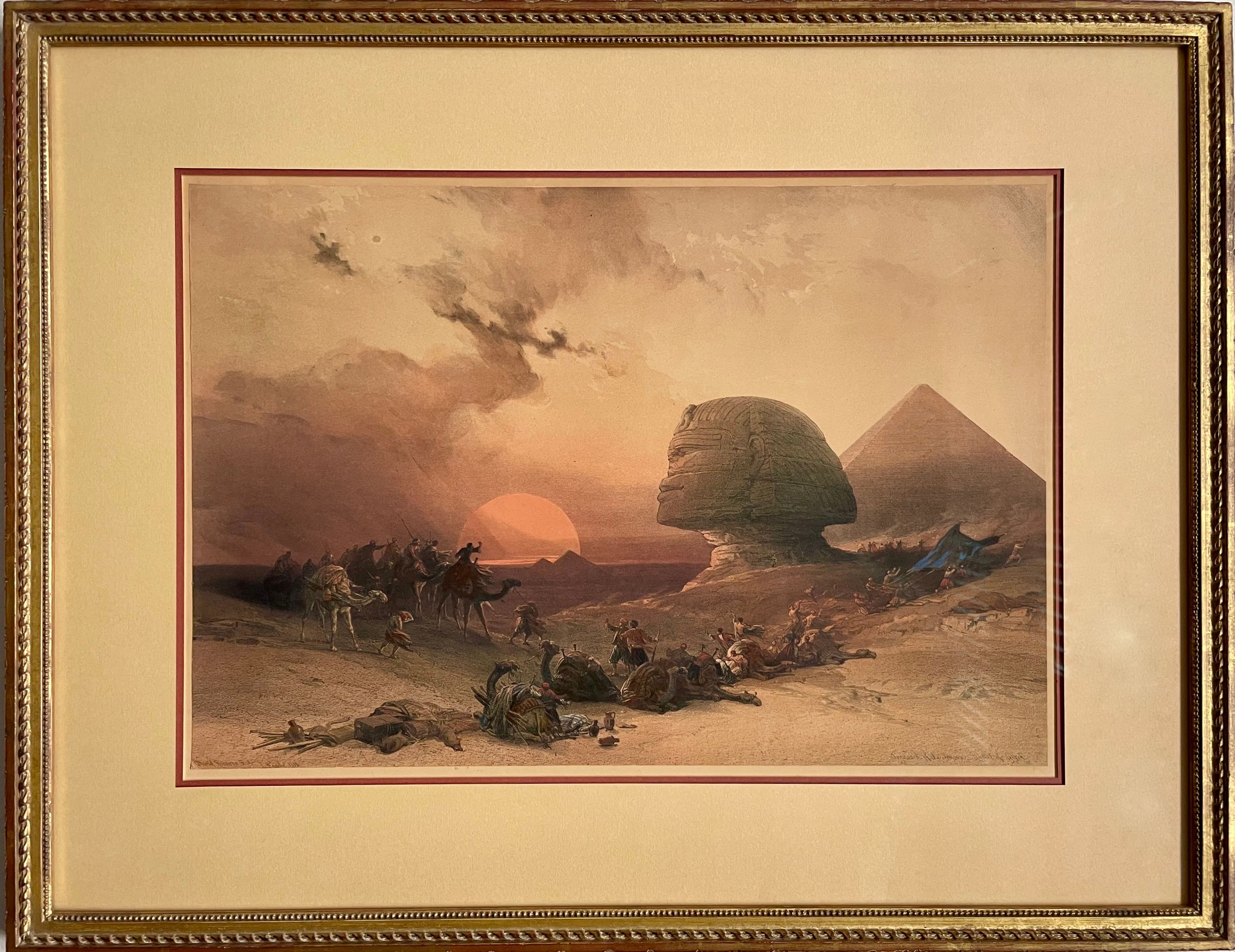 Approach of the Simoon, Desert of Gizeh, view 2
