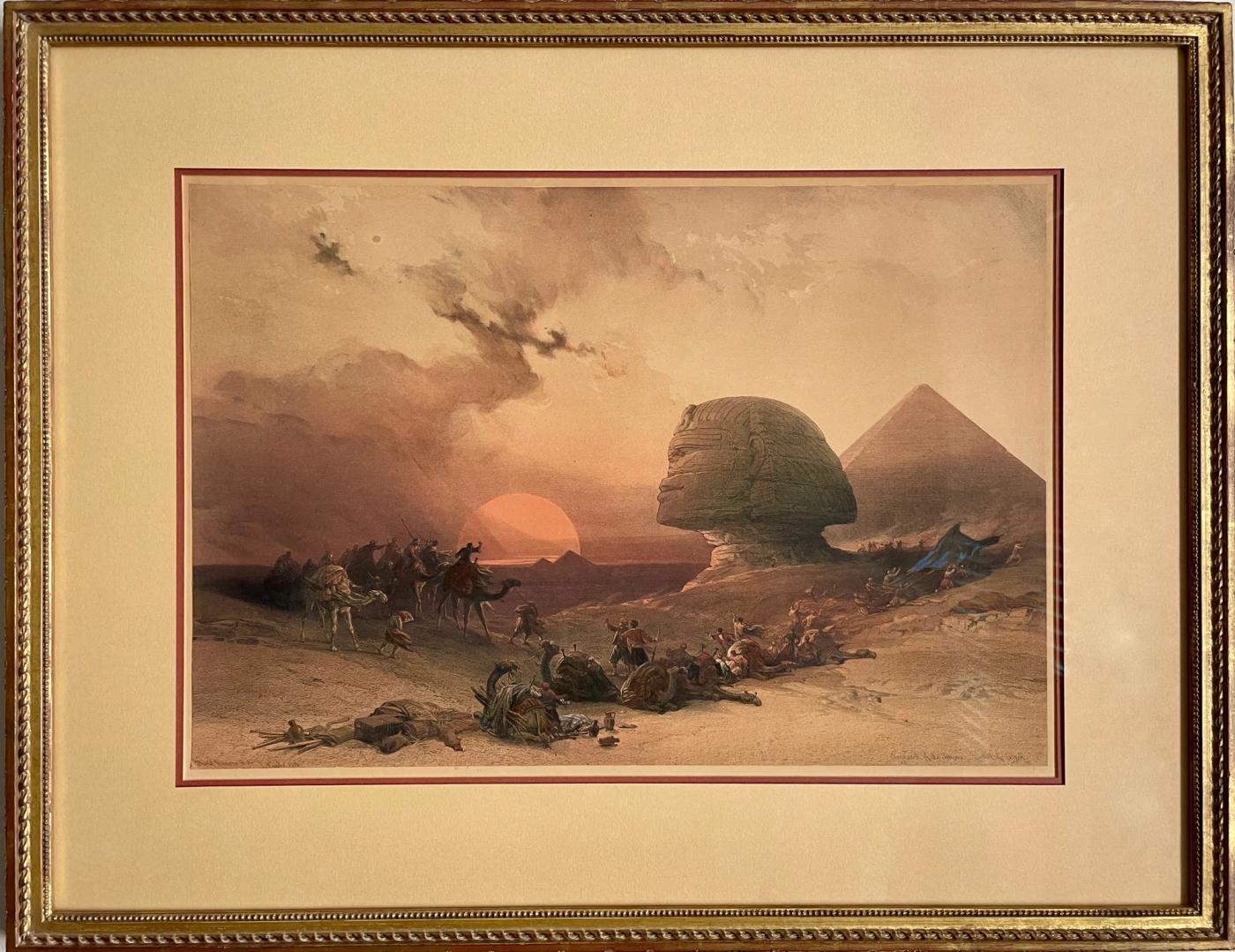 Approach of the Simoon, Desert of Gizeh