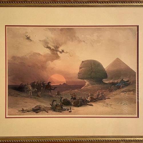 Approach of the Simoon, Desert of Gizeh, view 2