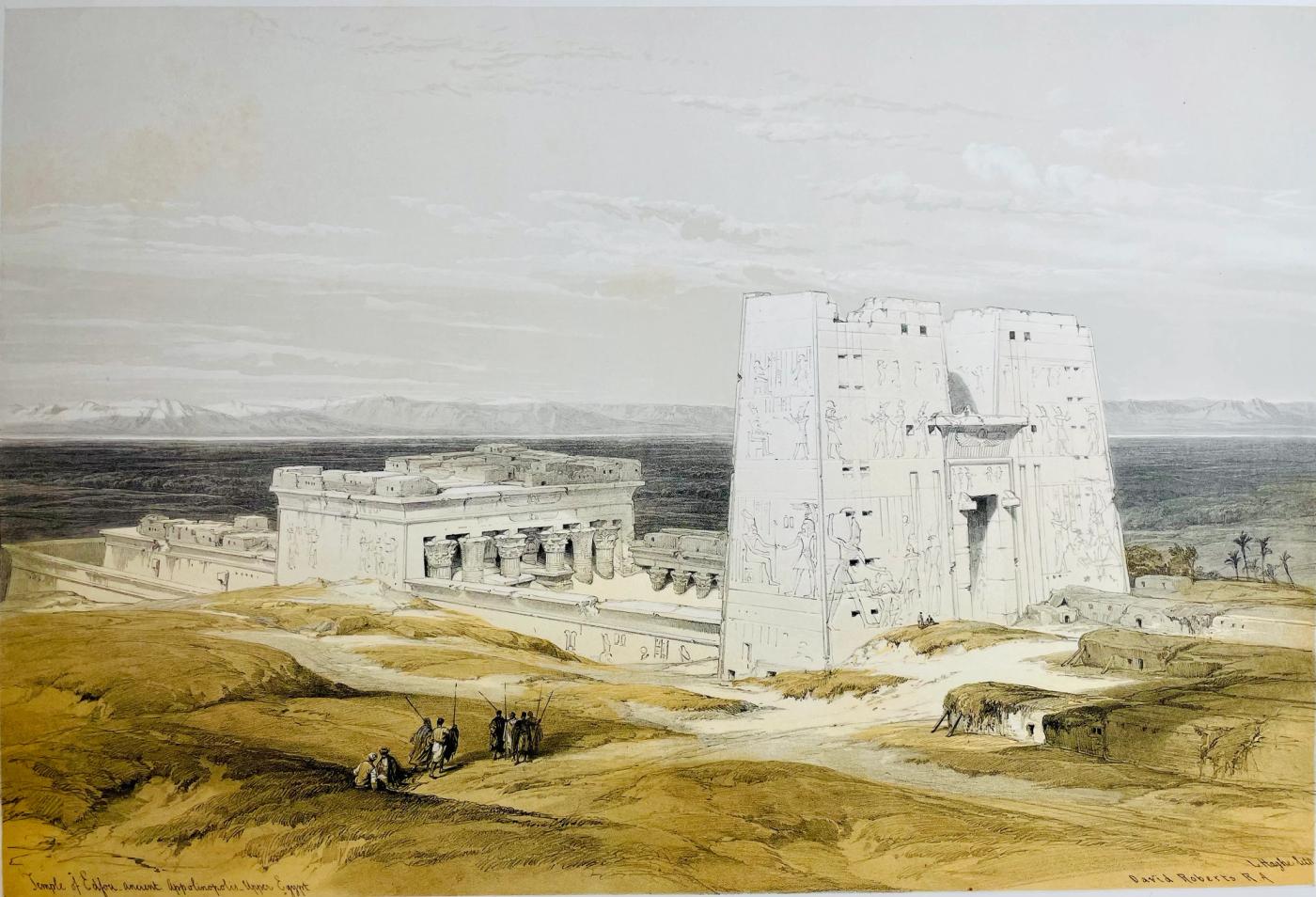 Temple of Edfou, Ancient Apollinopolis, Upper Egypt